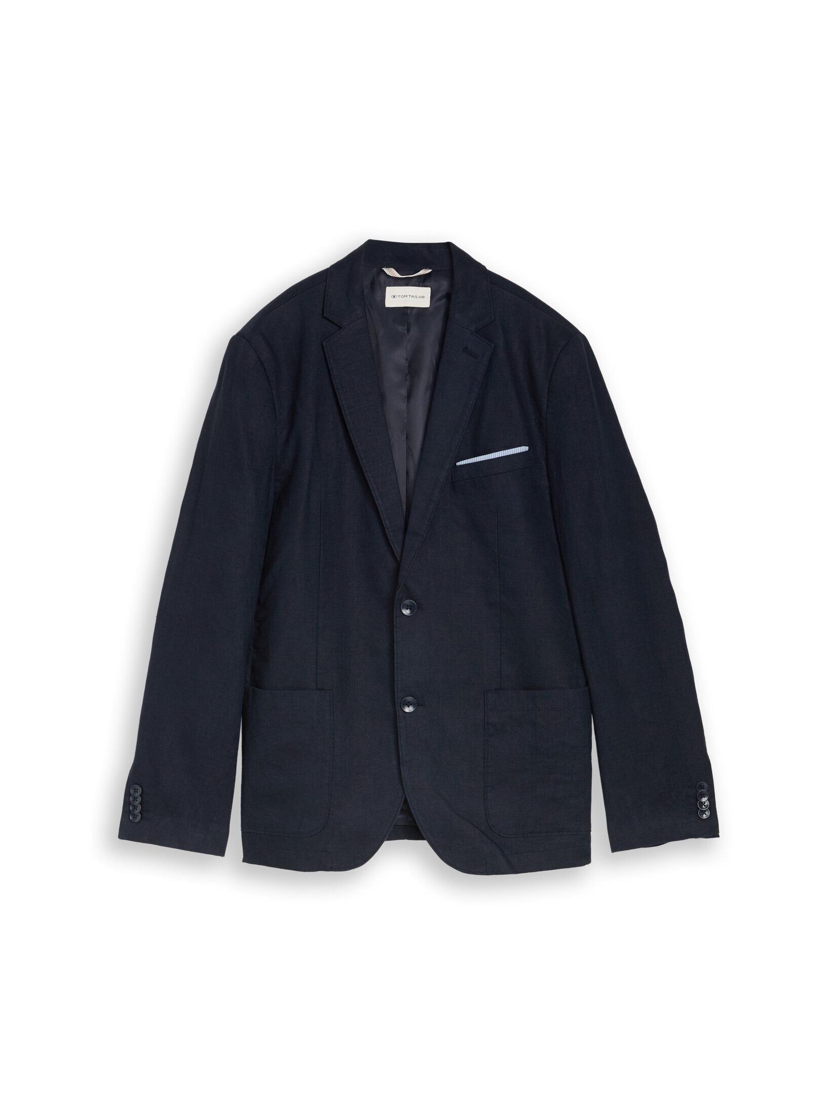 TOM TAILOR Sakko Blazer Sakko aus Leinen