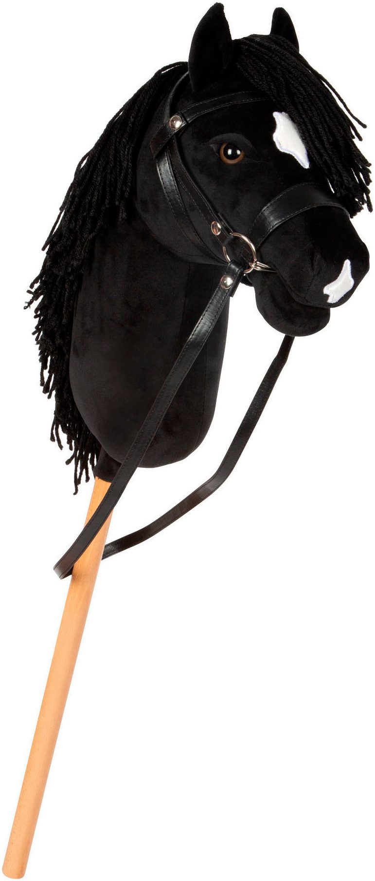 Small Foot Steckenpferd Hobby Horse Eddie, inkl. Halfter, Trense & Führstrick