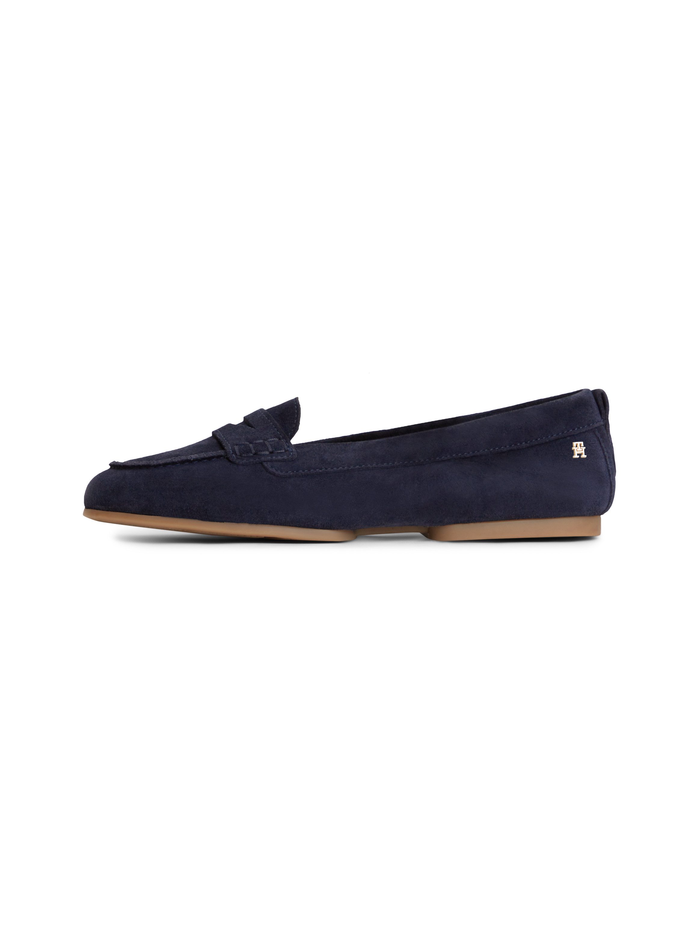 Tommy Hilfiger TH FLEX SUEDE LOAFER BALLERINA Loafer Schlupfschuh, Slipper, Pennyloafer im Mokassin-Stil – Bild 5 von 5