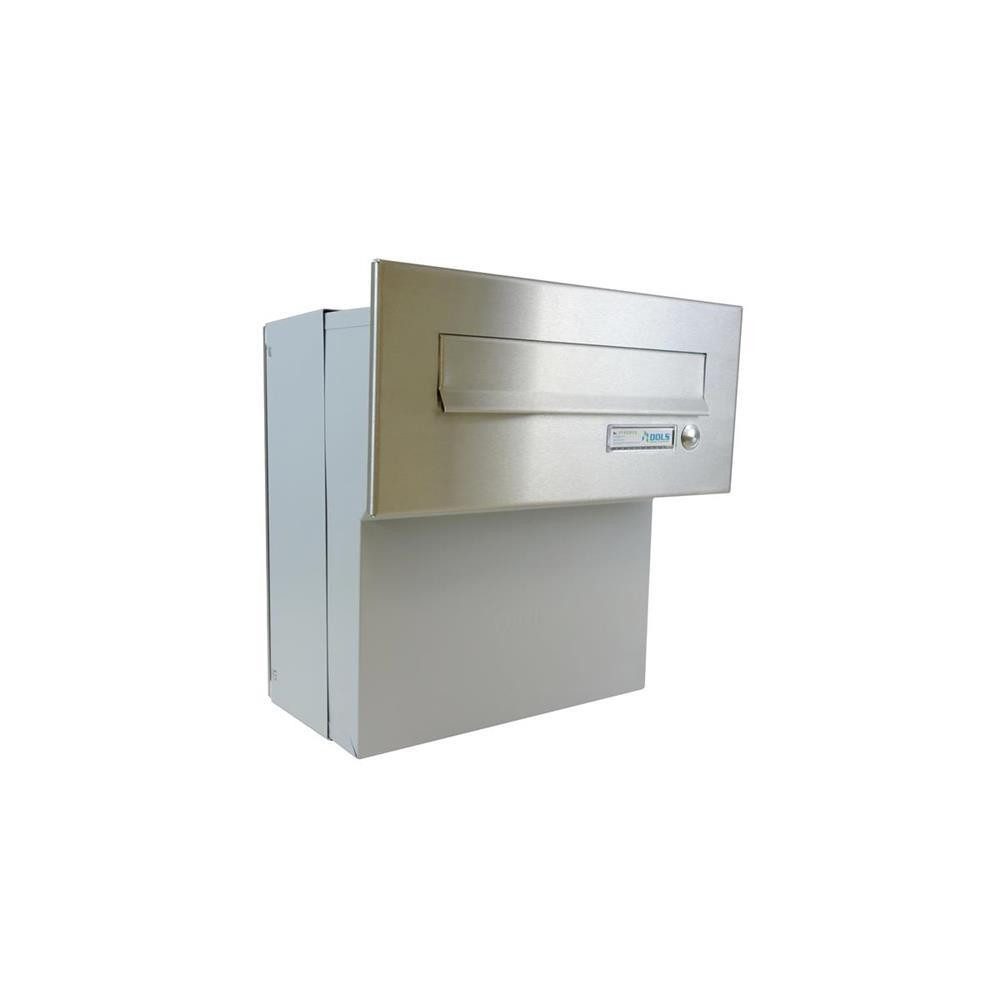 Briefkasten F-Serie Edelstahl Durchwurfbriefkasten