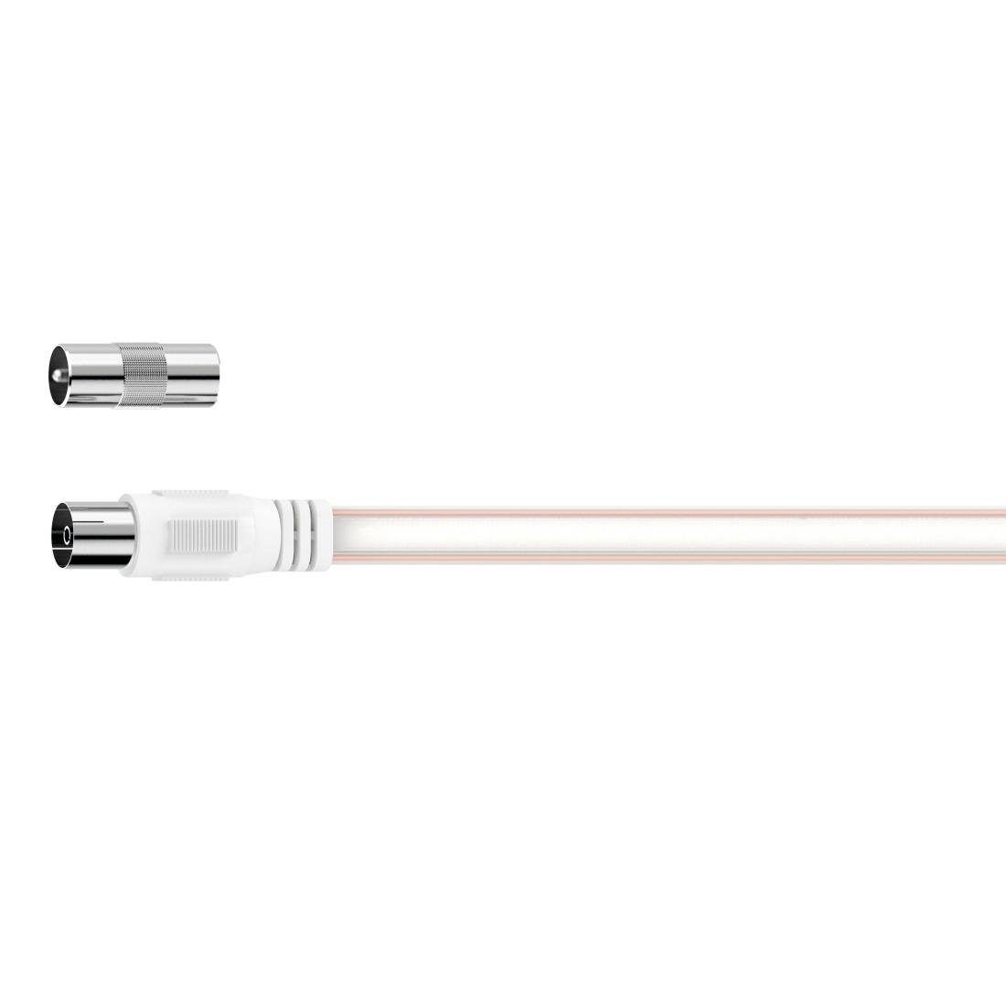 Hama Wurfantenne (Dipole), Koax, inkl. Adapter TV-Kabel, (150 cm)