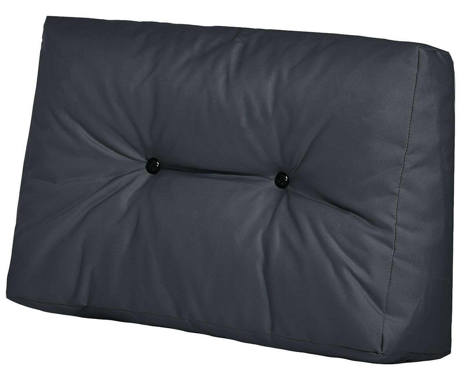 Easysitz Palettenkissen Seitenkissen / Rückenkissen für Outdoor und Lounge 60x40cm Keilkissen, Ideal für Gartenmöbel, Palettenmöbel und Lounges