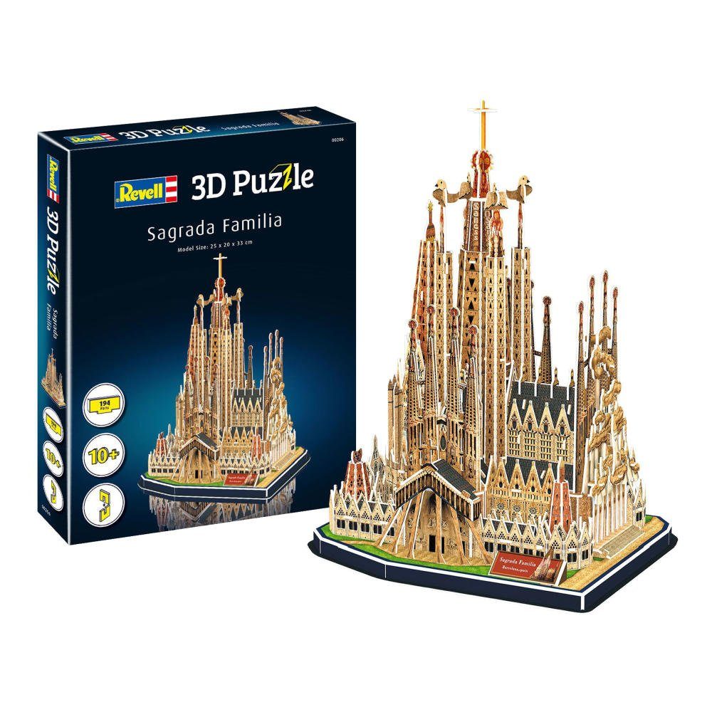 Revell® 3D-Puzzle Basilika La Sagrada Familia 00206, 194 Puzzleteile