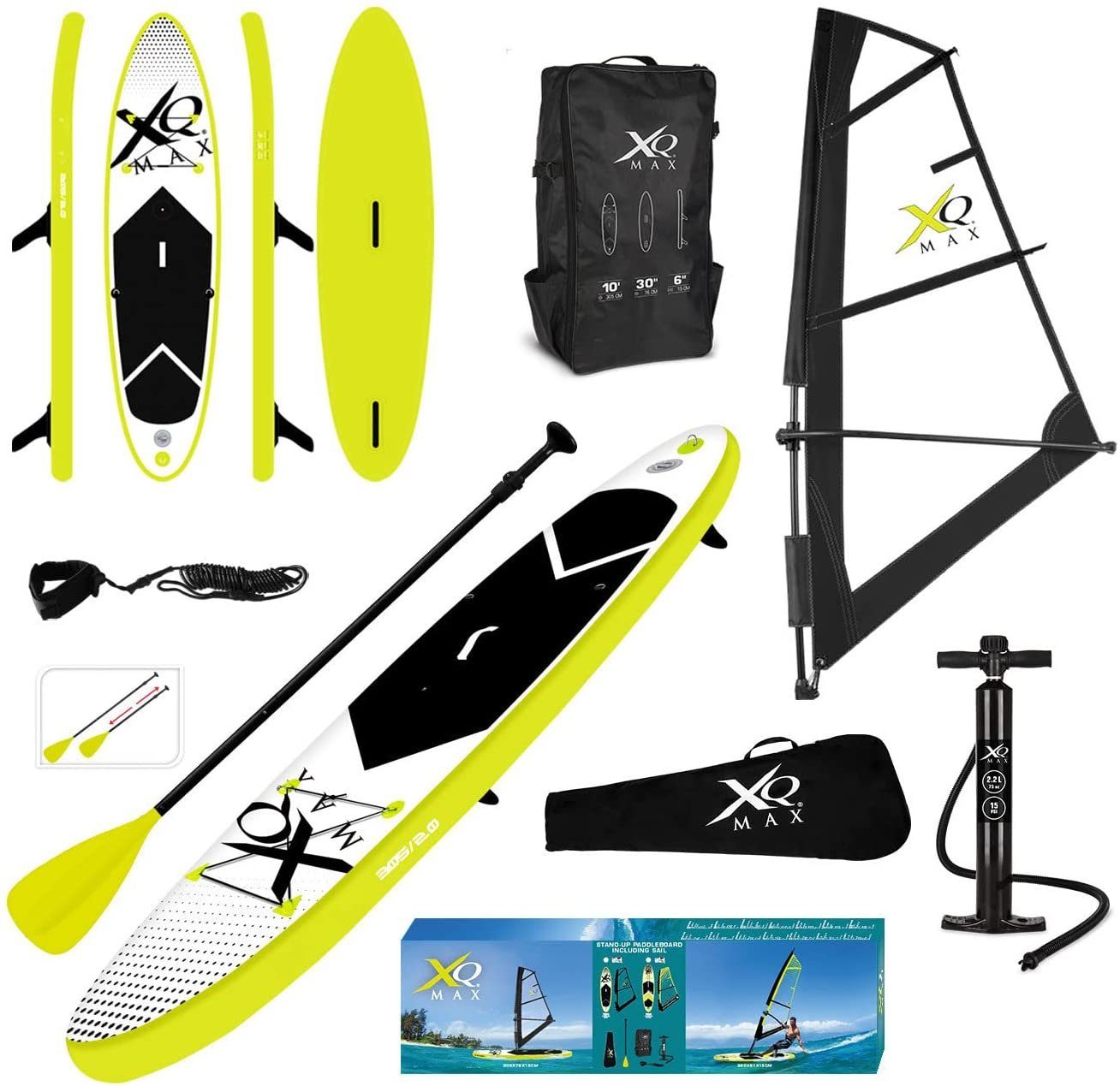 XQMAX Inflatable SUP-Board »SEGEL« online kaufen | OTTO