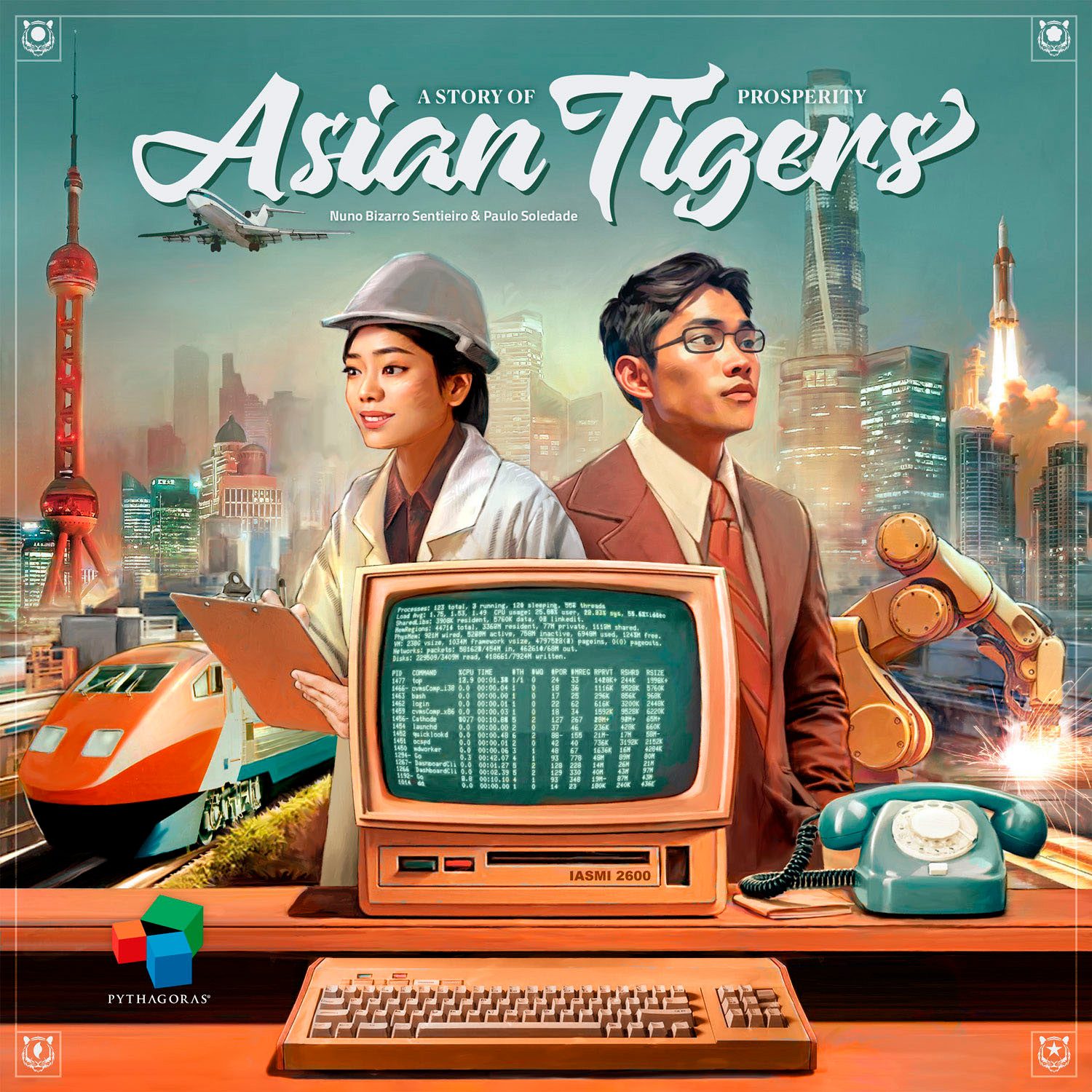 PYTHAGORAS Spiel Asian Tigers, Strategiespiel