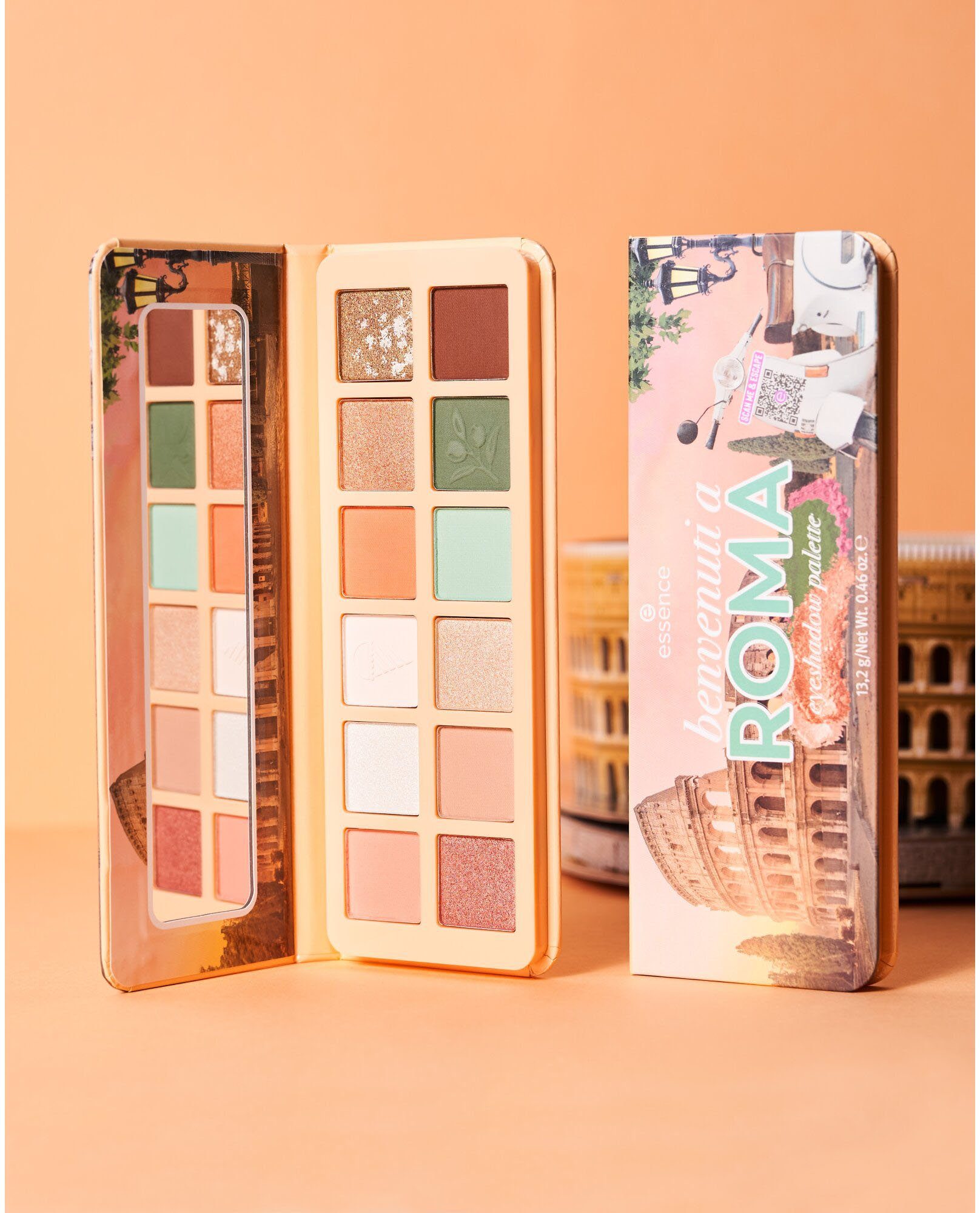 palette Lidschatten-Palette eyeshadow benvenuti a ROMA Essence