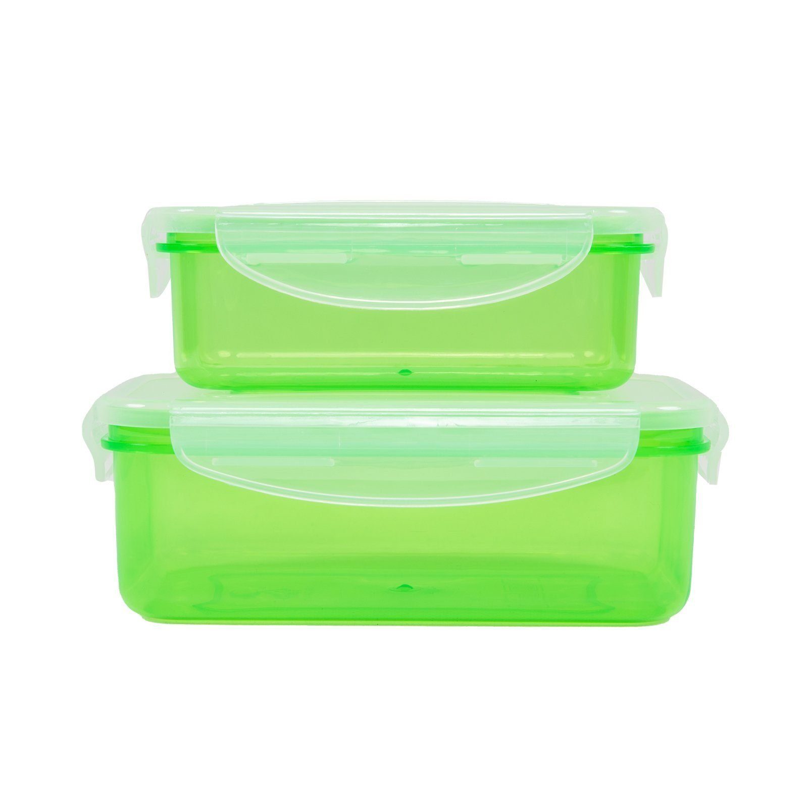 Grün 14-teiliges Neuetischkultur Lebensmitteldose Frischhaltedosen Set, (Set, Frischhaltedose Kunststoff, 14-tlg),