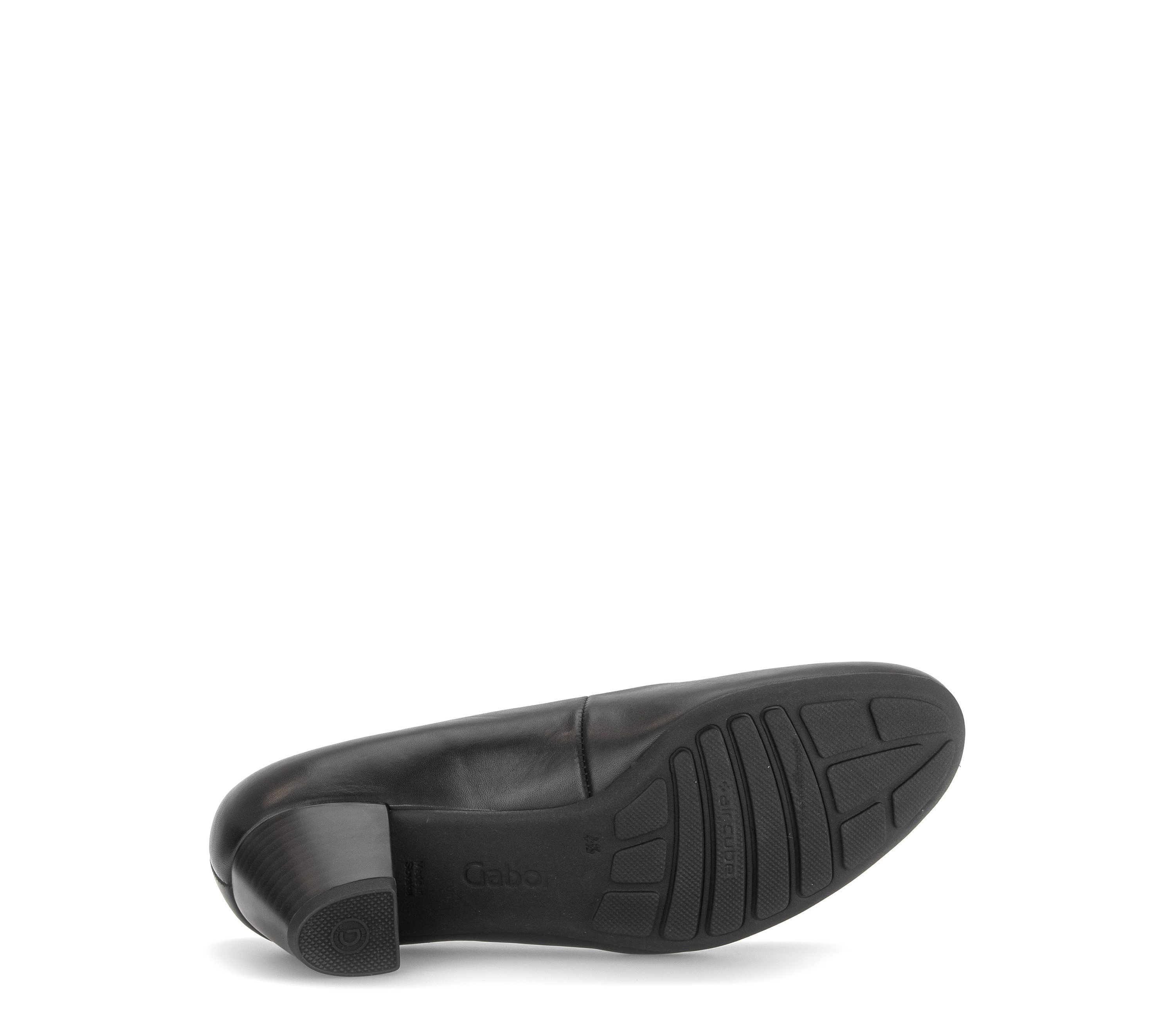 Gabor Pumps Trichterabsatz, Businessschuh in Mokassin-Optik, Weite G (weit)