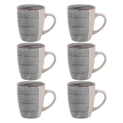 astor24 Tasse Kaffeetassen Set Kaffee Tee Becher Pott Geschirr, Keramik, hochwertige Tassen in PREMIUM Qualität