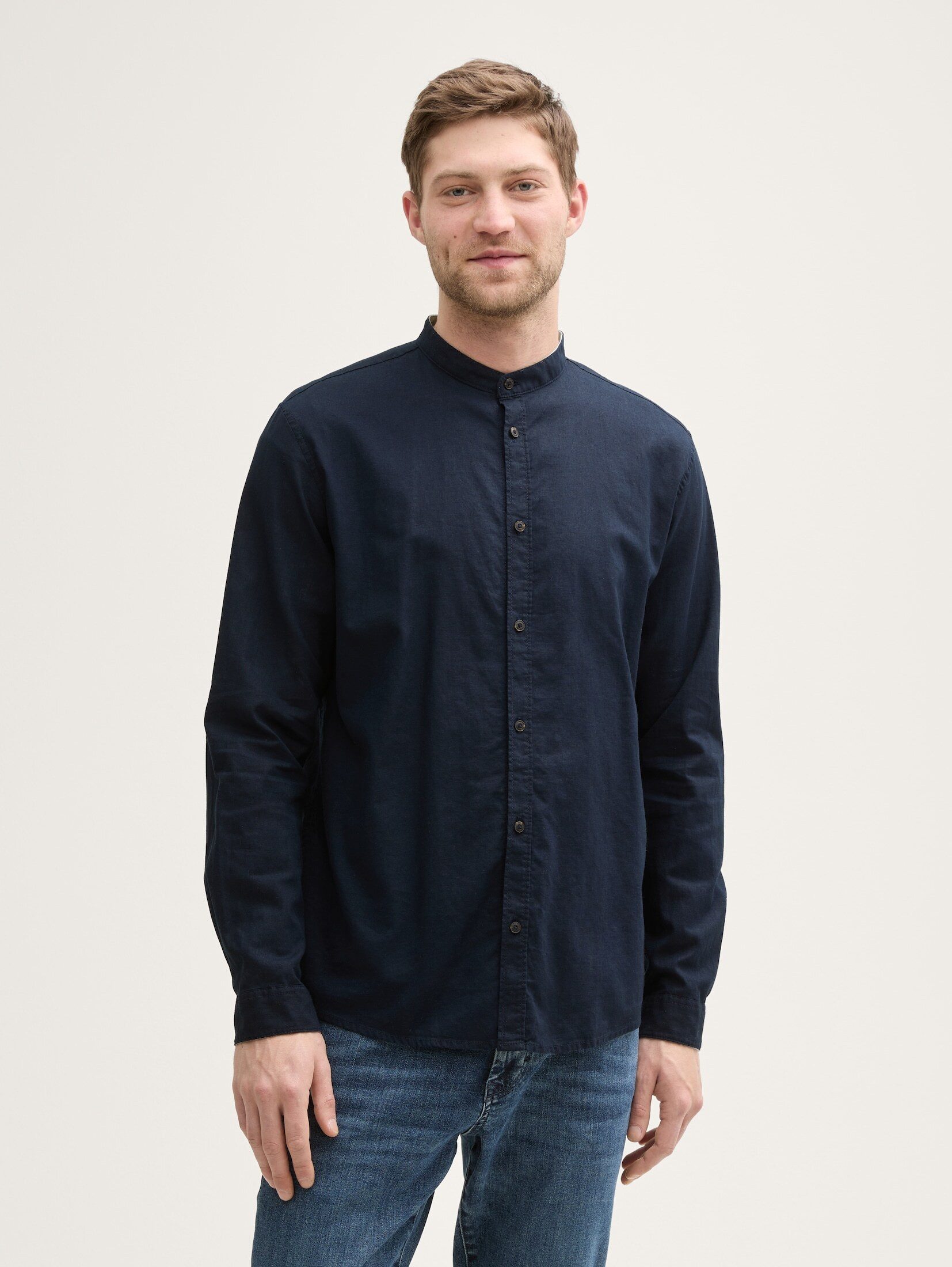 TOM TAILOR Langarmhemd Regular Fit Hemd günstig online kaufen