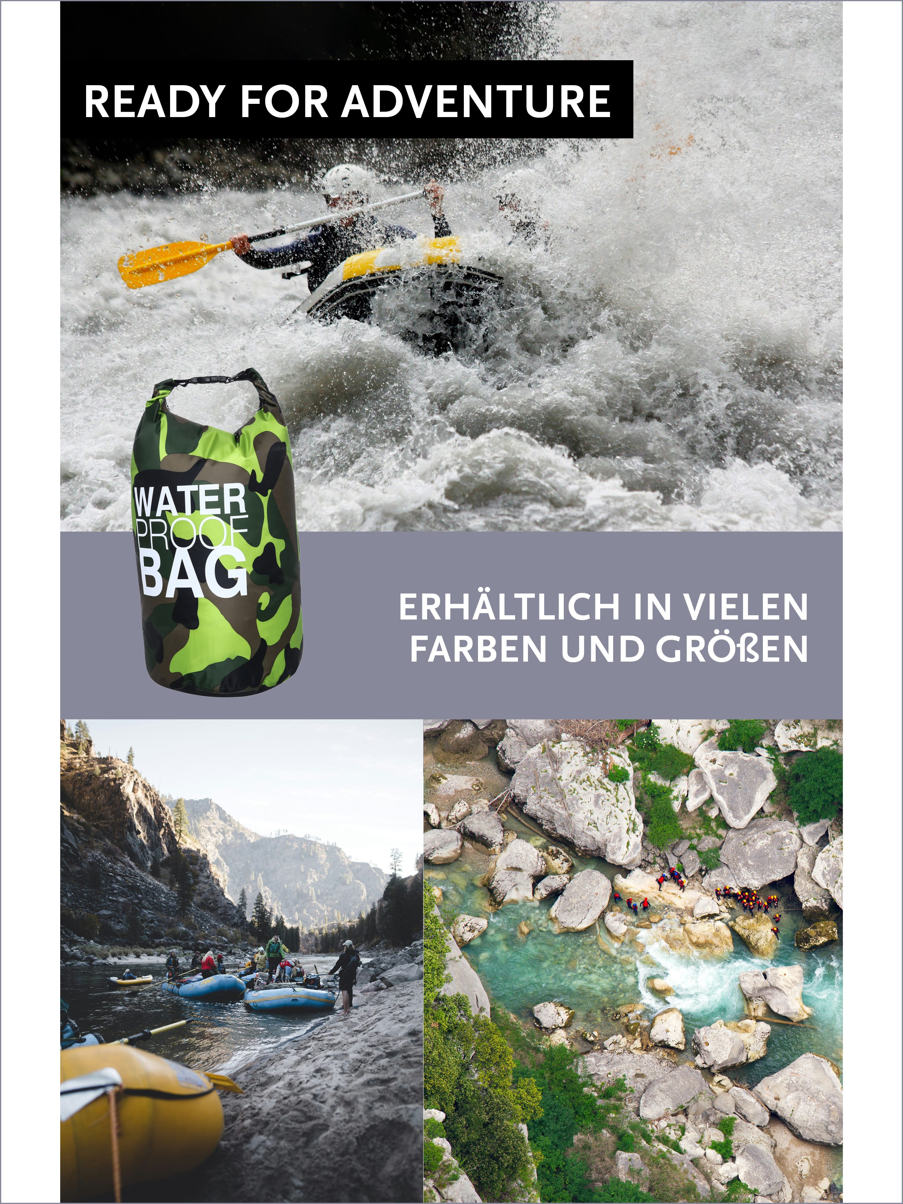 DonDon Drybag Beutel Trockentasche Trockenbeutel (1-tlg), wasserdichter outdoor Drybag