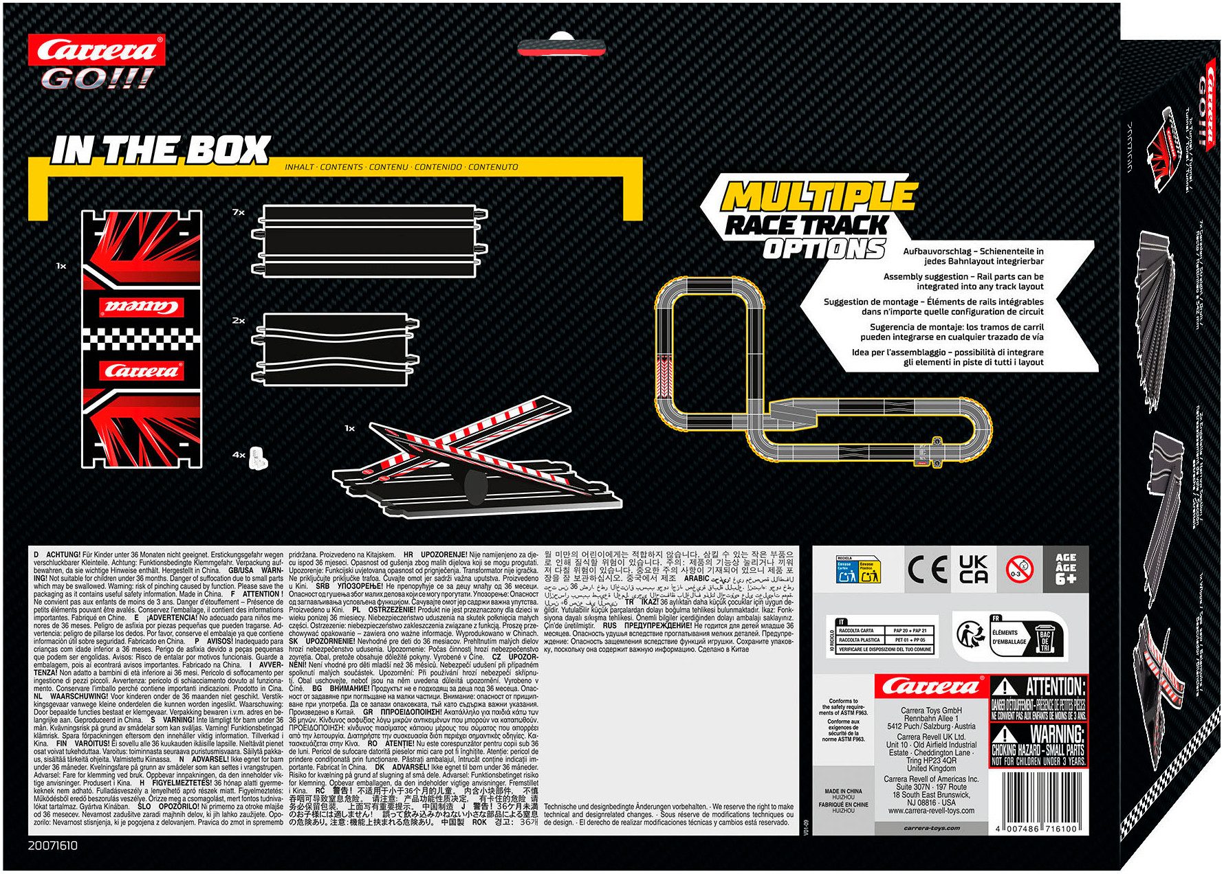 Carrera® Anschlussschiene Carrera GO!!! Extension Pack