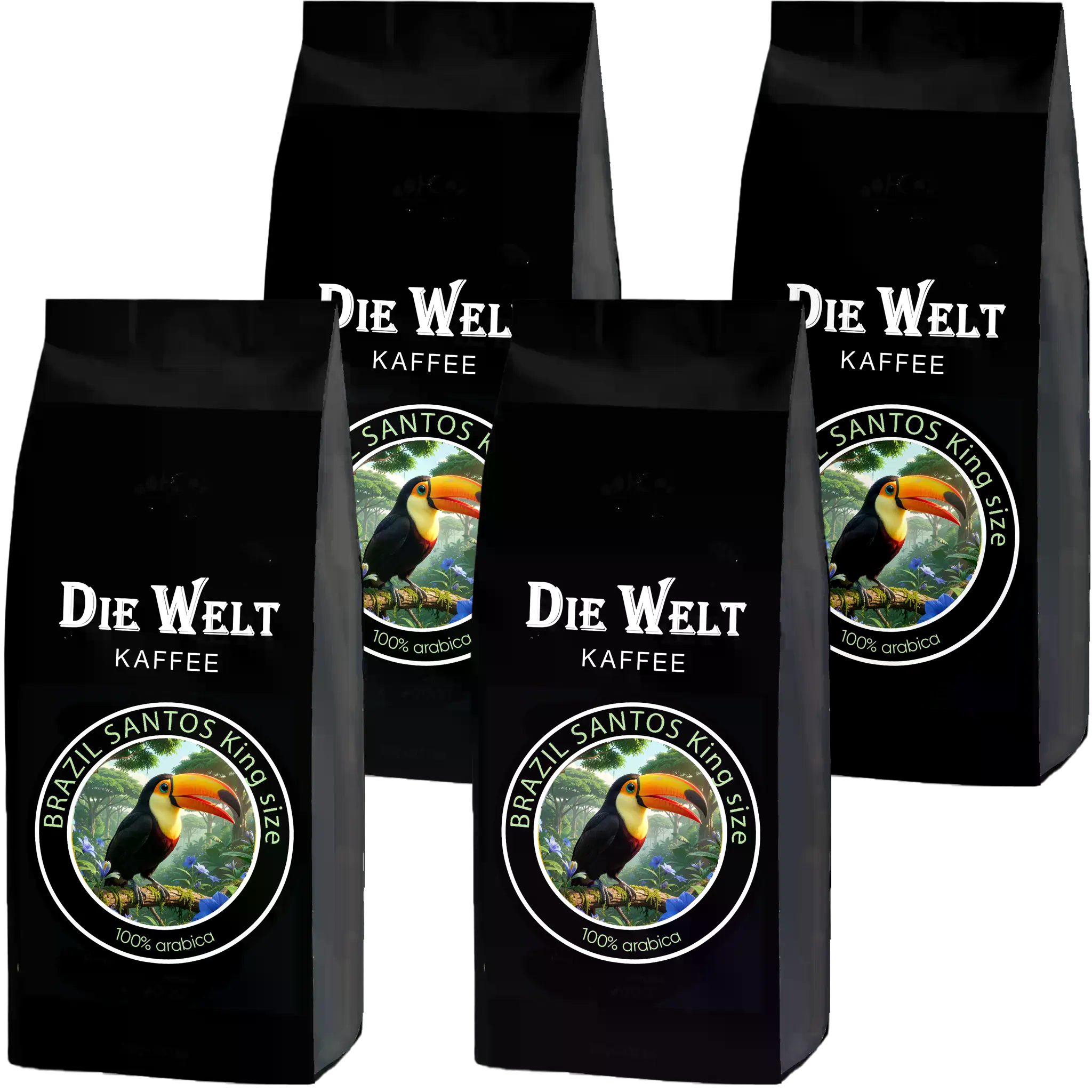 Die Welt Kaffee Kaffee Die Welt Kaffee Brasilien Santos Kingsize Kaffeebohnen