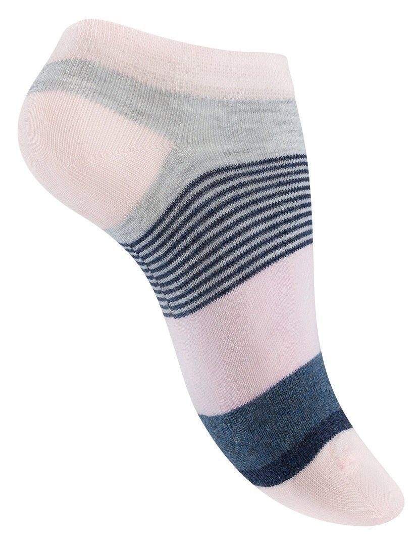 Reslad Sneakersocken Damen Motiv Socken (8 x Paar) süße Söckchen für Frauen aus Baumwolle (8-Paar) Sneakersocken Füßlinge Damensocken