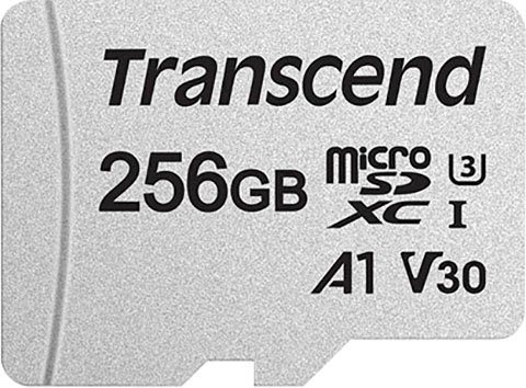 Transcend »microSDXC 300S 256 GB« Speicherkarte (256 GB, UHS Class 10, 100 MB s Lesegeschwindigkeit)  - Onlineshop OTTO