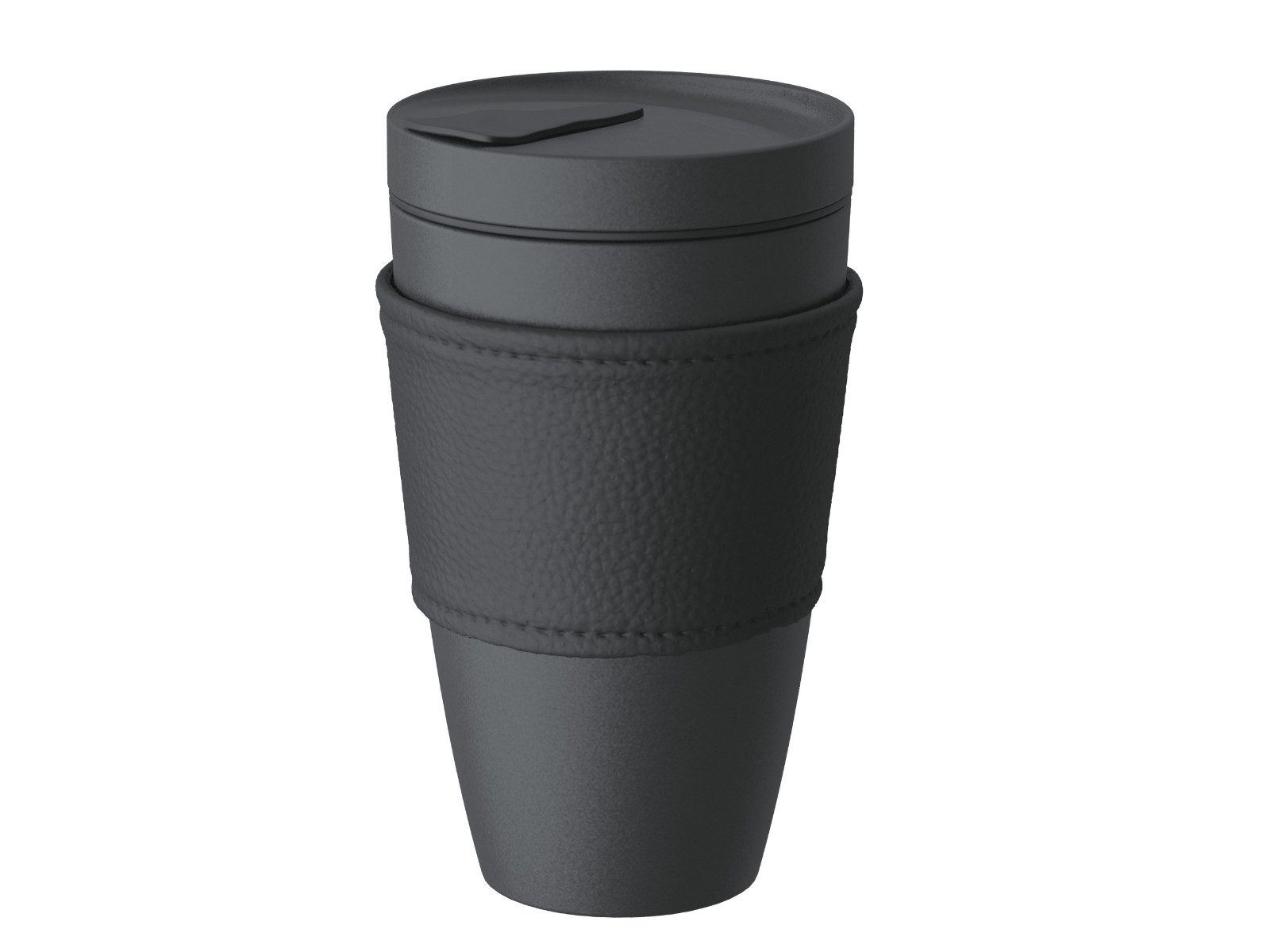 Villeroy & Boch Becher to Go Becher Manufacture Rock 0,35 l im Geschenkk., Porzellan