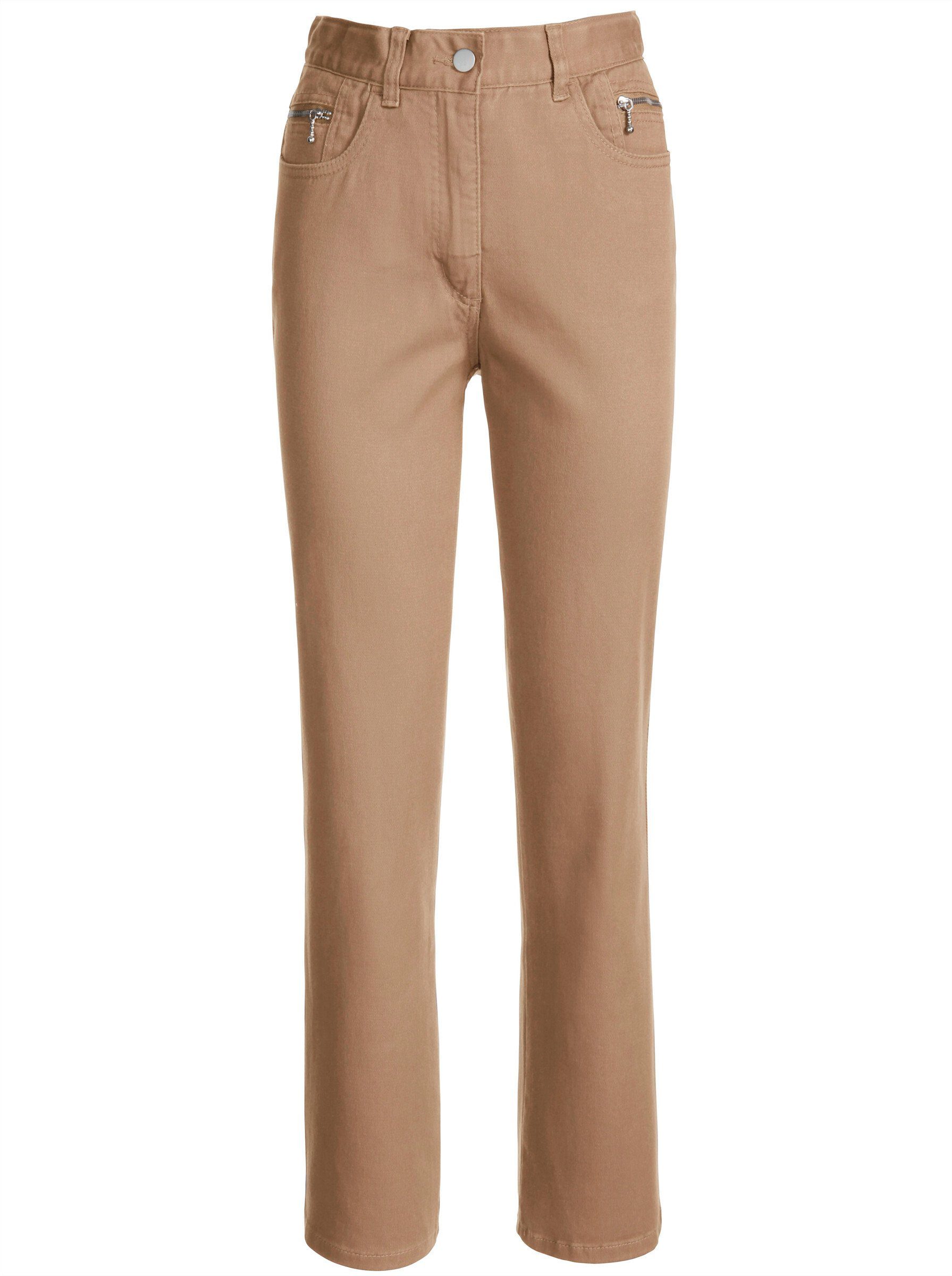 Bequeme WEIDEN WITT Jeans camel