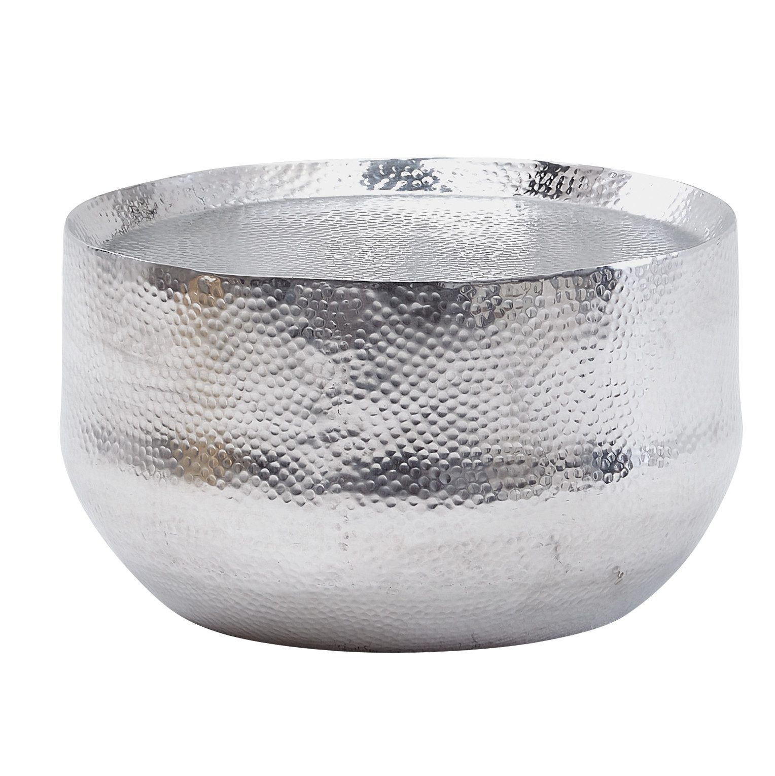 FINEBUY Couchtisch FB30286 (Aluminium Silber 60x60x35cm günstig online kaufen