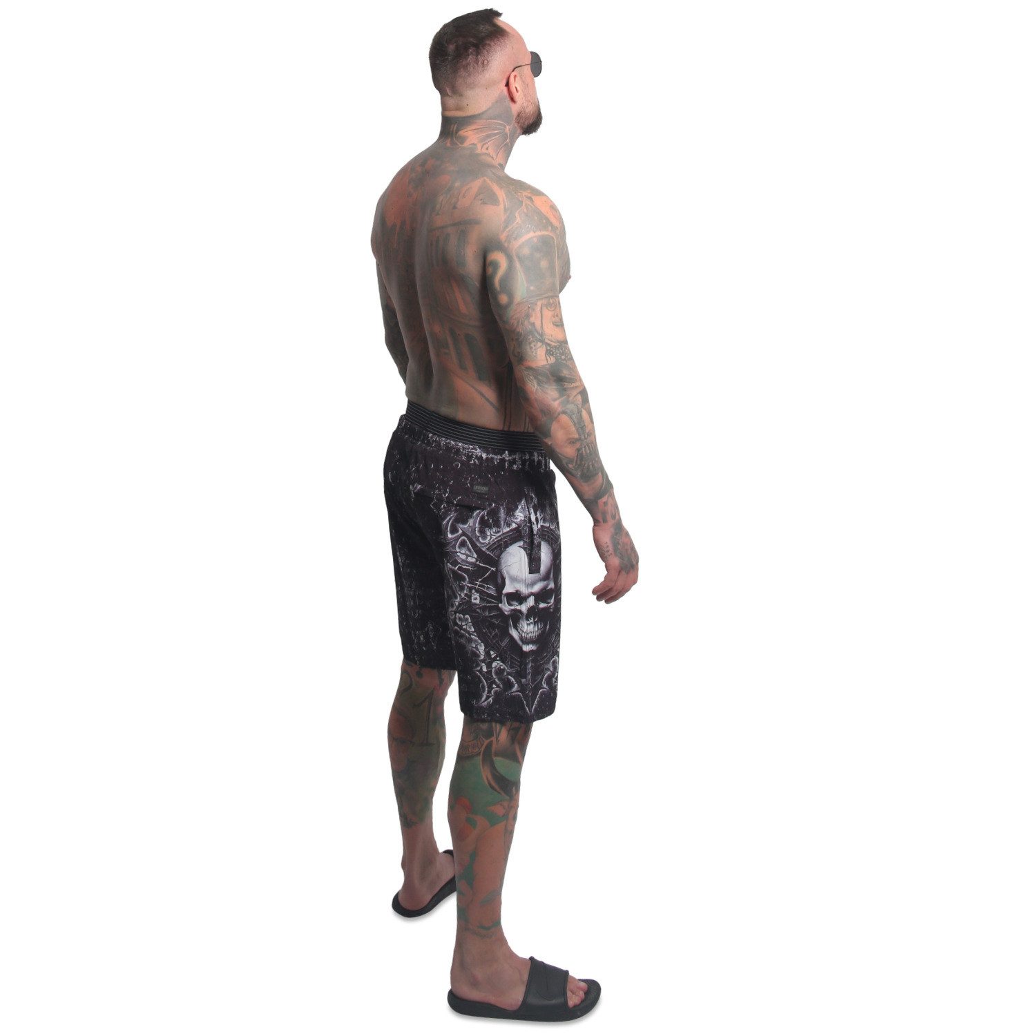 YAKUZA Boardshorts Ahole mit Doppelbund