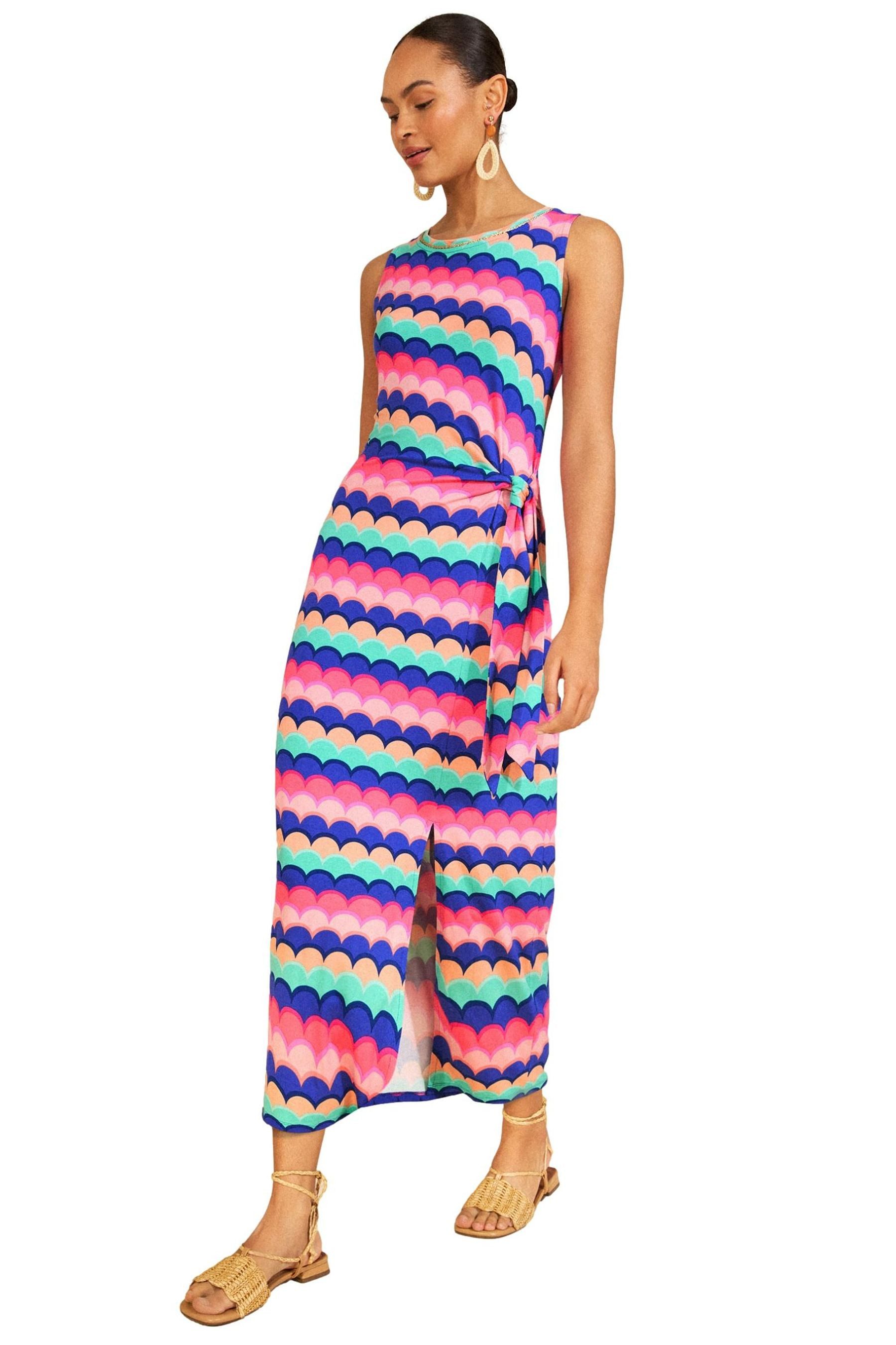 Love & Roses Midikleid Love & Roses T-Shirt-Midikleid, Kurzgröße (1-tlg)