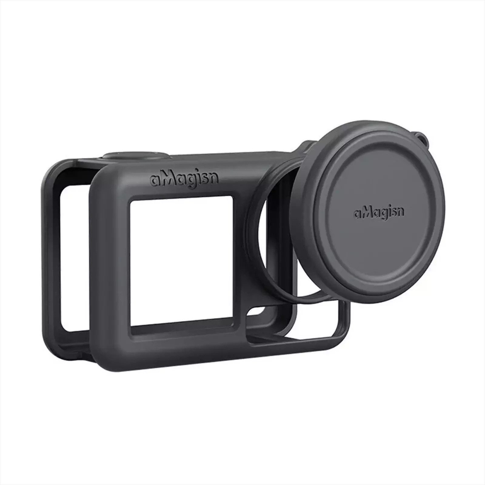 aMagisn Kamerazubehör-Set Silikon Schutzhülle für DJI Omso Action 5 Pro