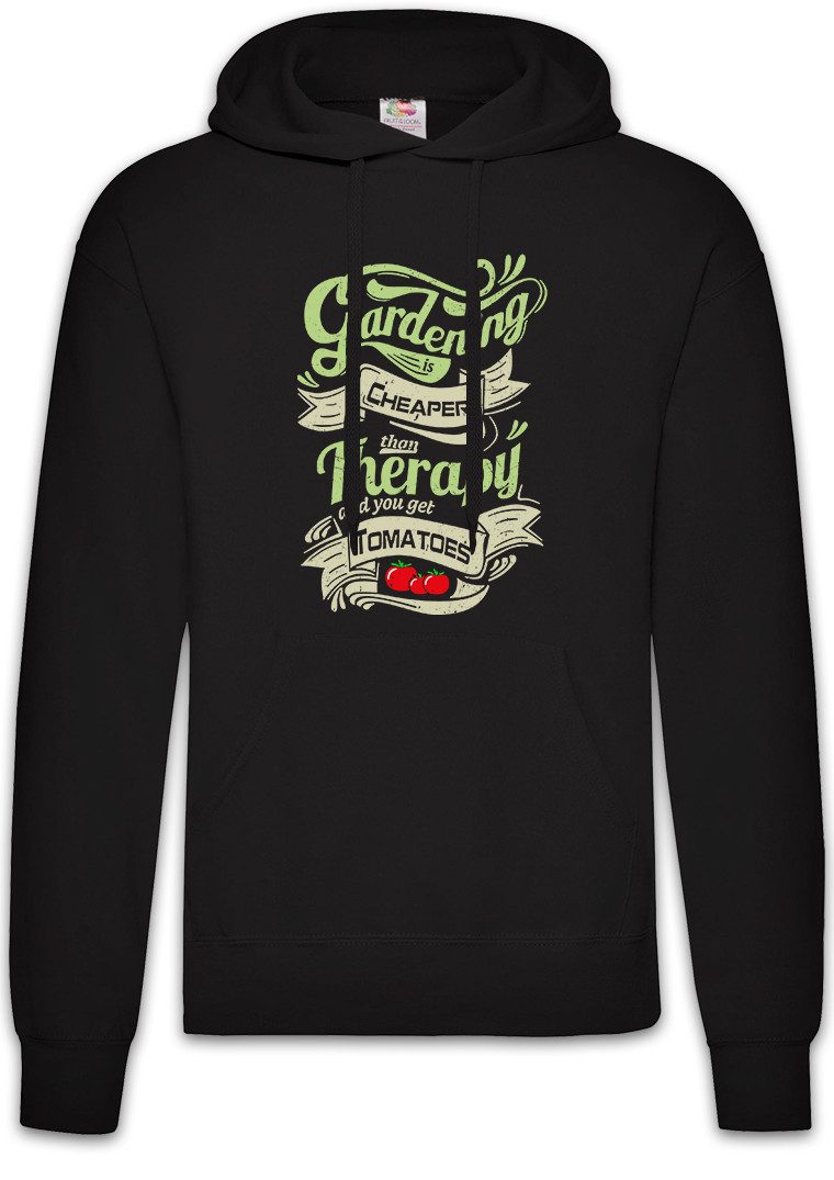 Hoodie Vintage Gardening Herren Hoodie Vegetarian Vegetable Vegan Veganismus