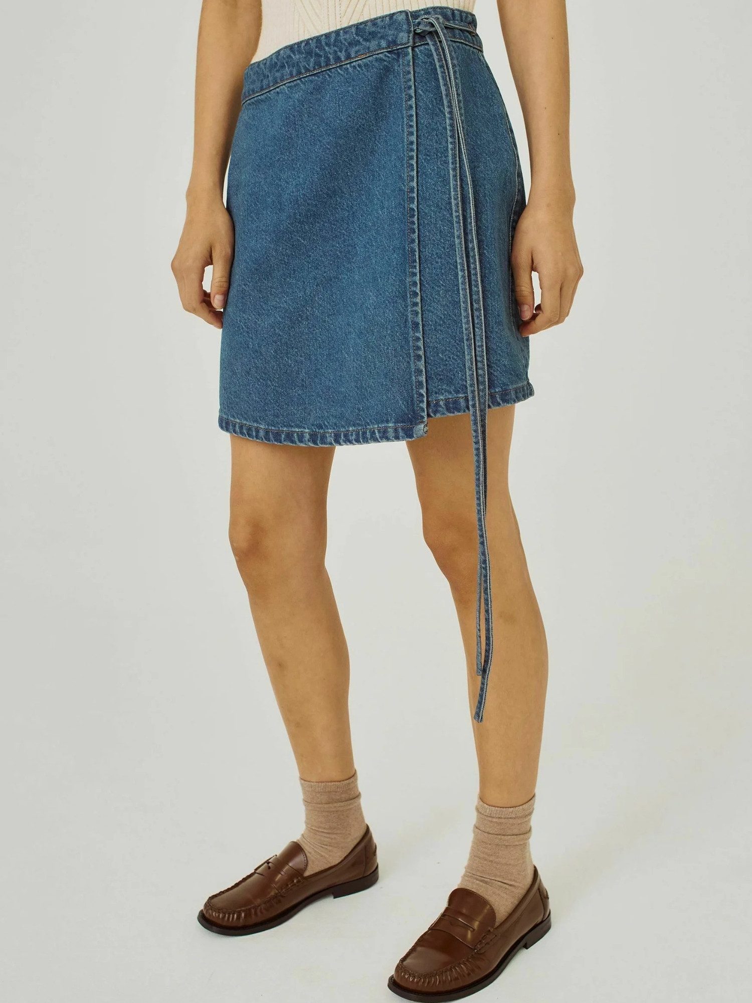Medium blue denim
