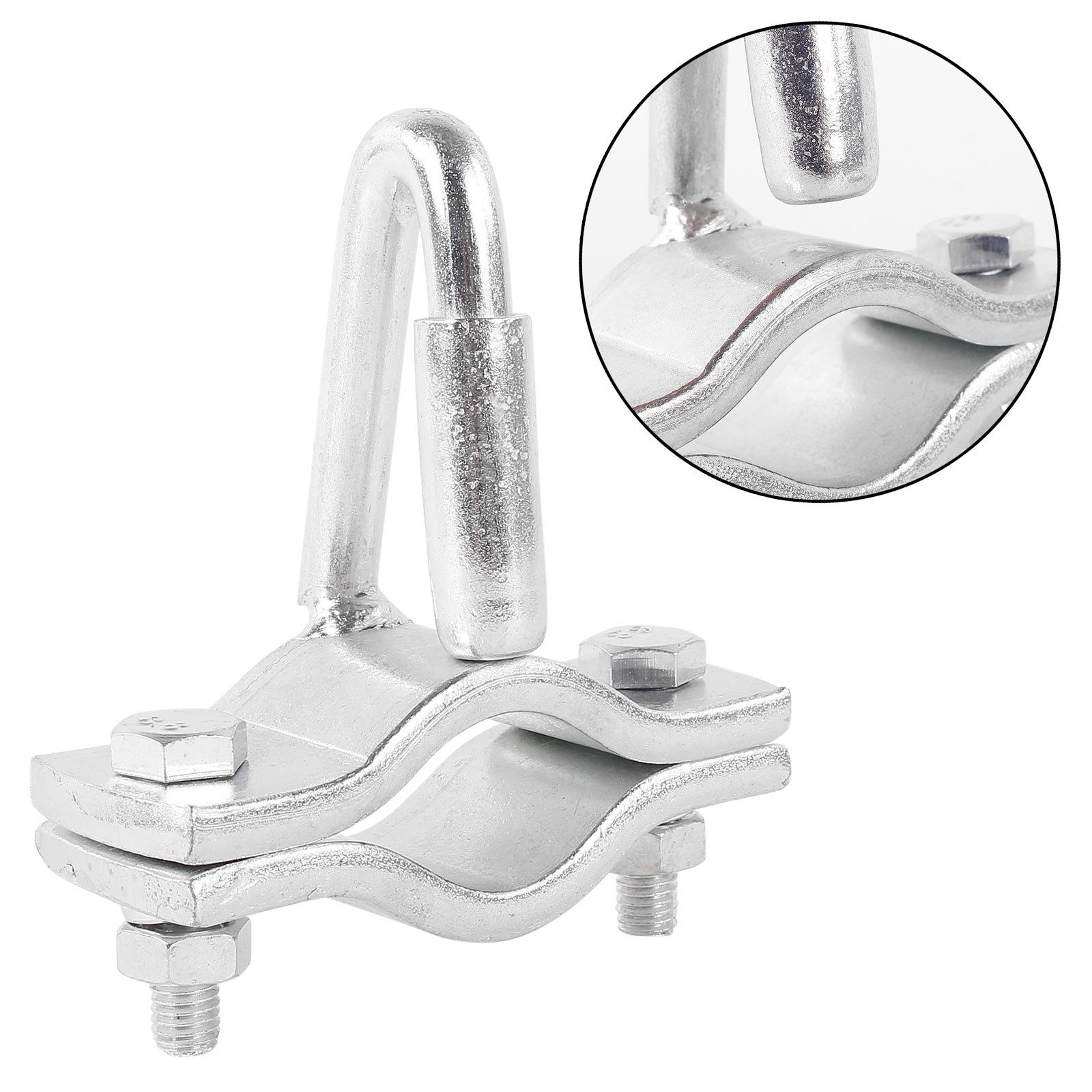 ProPlus Klemmhalter Halter für Anhängerabreisseil mit Federröse universell passend verzink