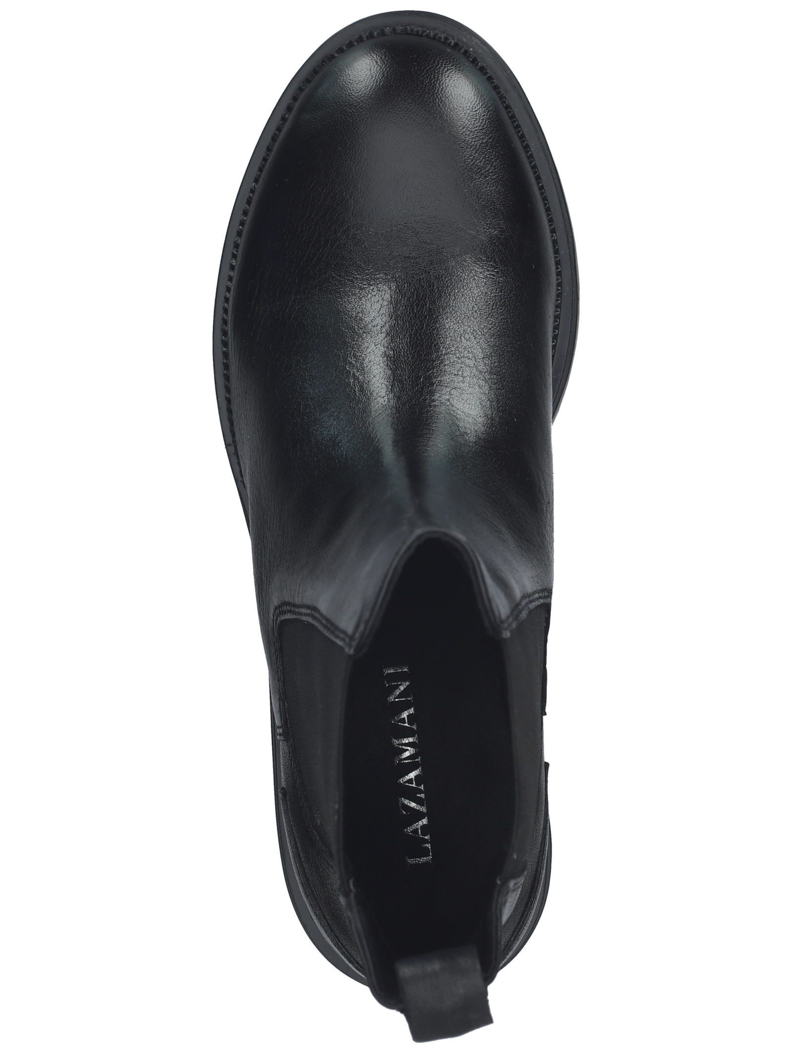 Lazamani Lazamani Stiefelette Leder/Textil Stiefelette