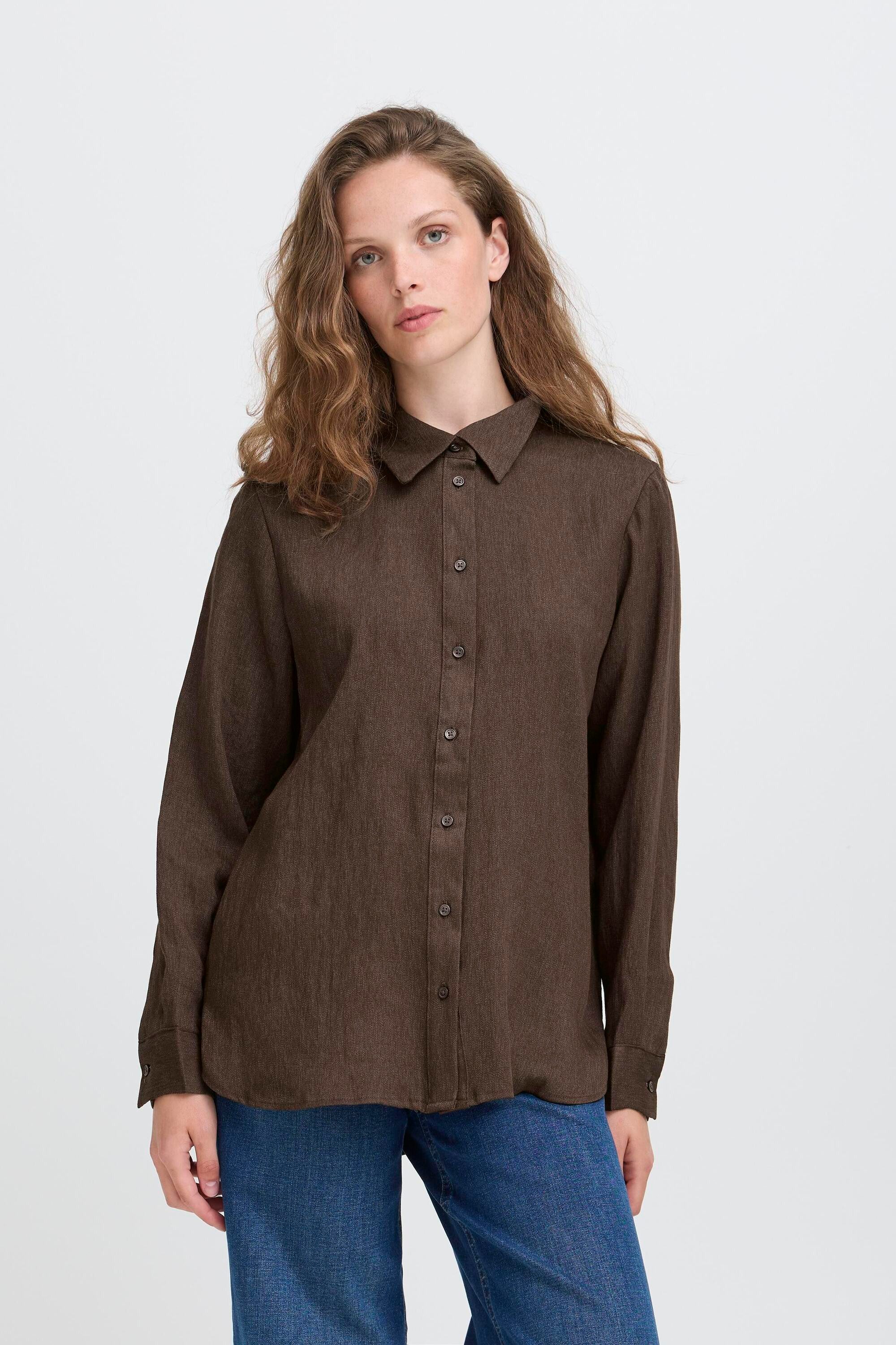 Ichi Langarmhemd Langarm - Hemd IHKIRSE