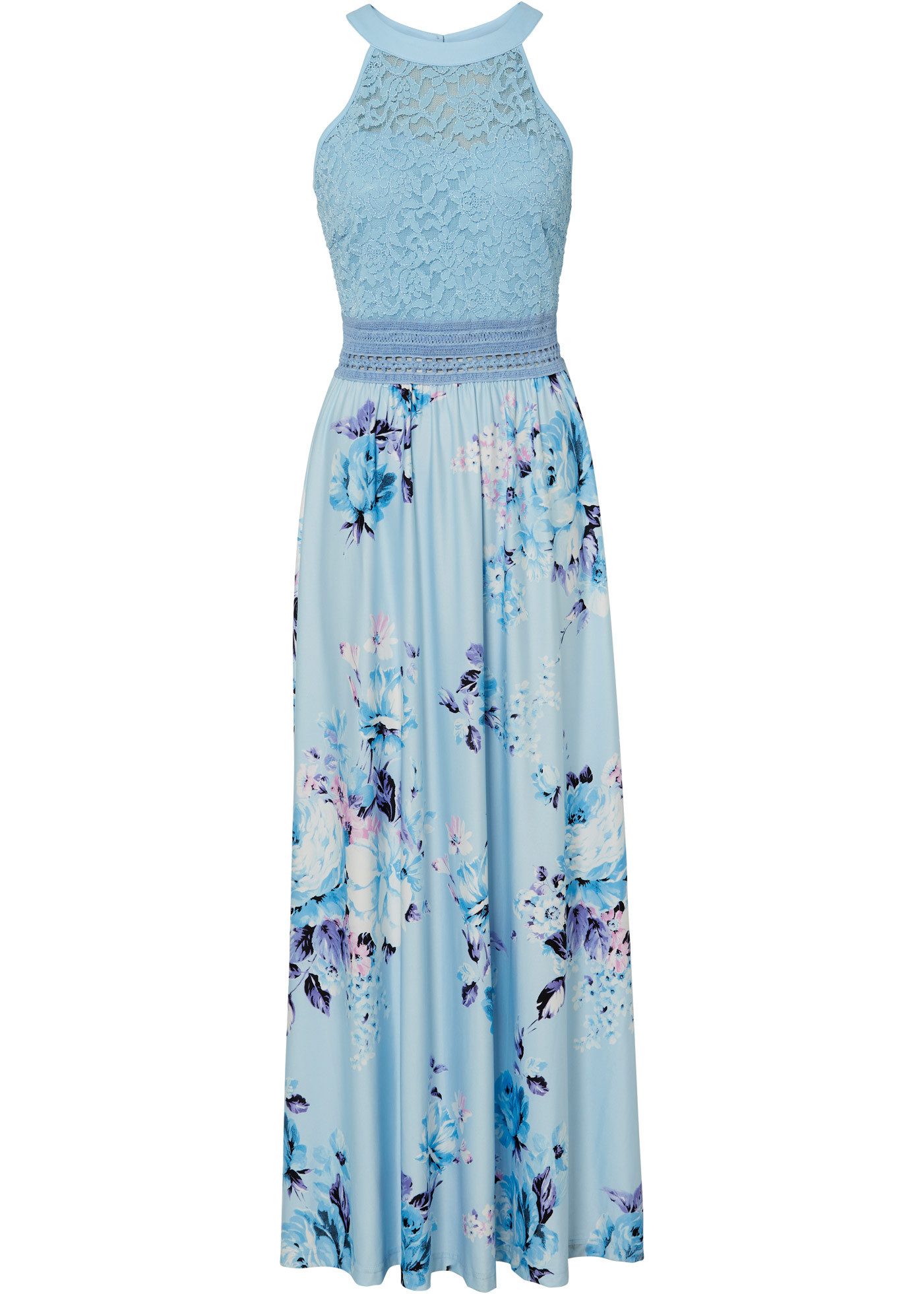 bonprix Jerseykleid für einen romantischen Look, amerikanischer Ausschnitt – Bild 5 von 5