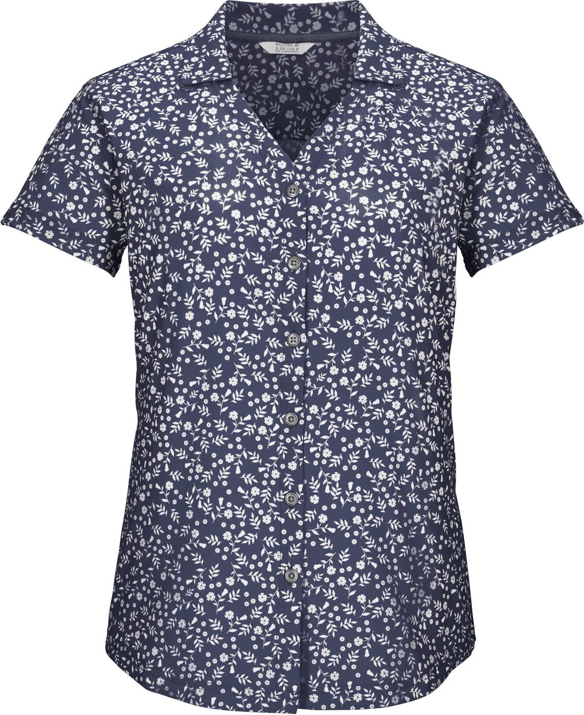 Killtec Funktionsbluse KOS 86 WMN WVN SHRT NACHTBLAU