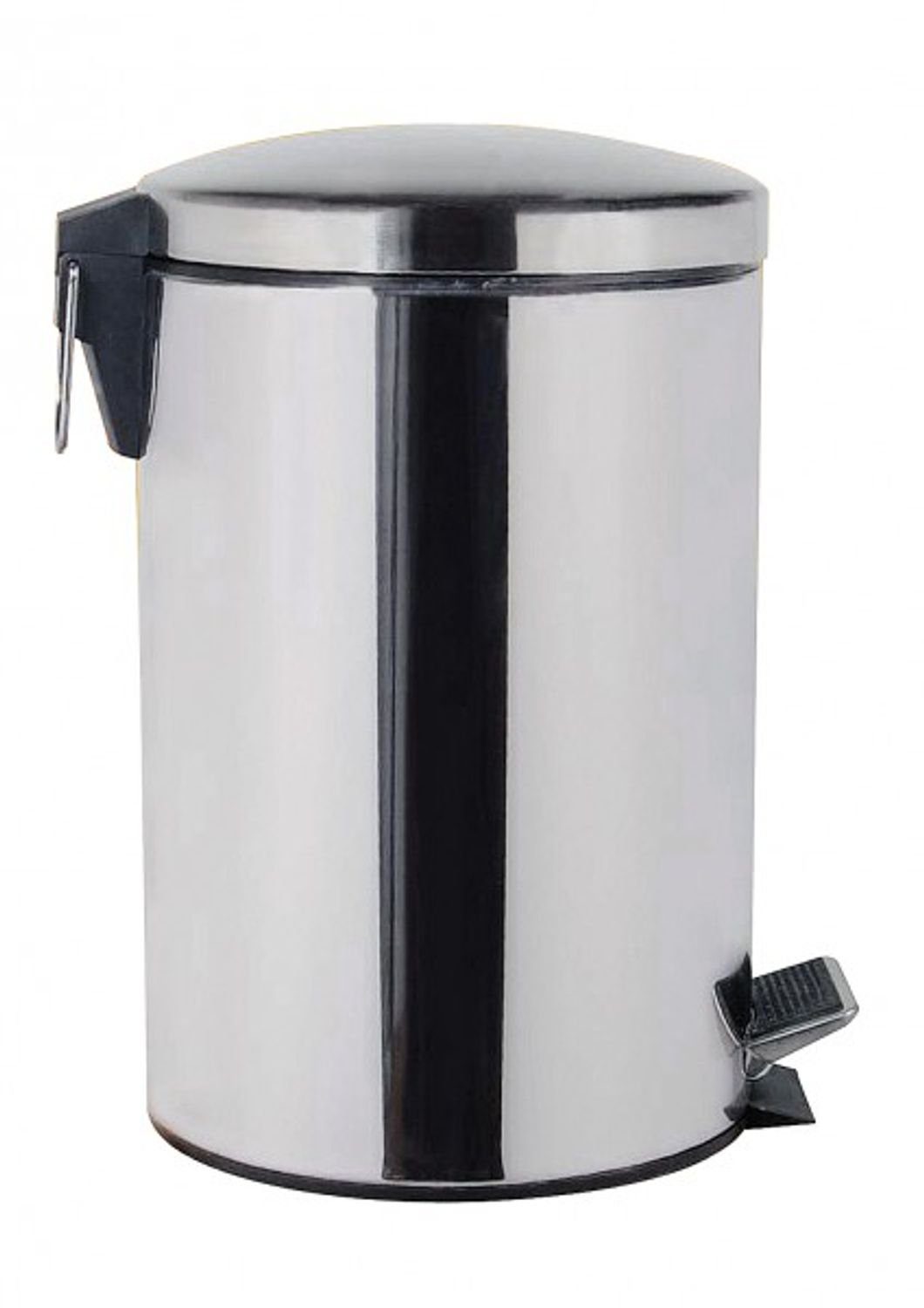 Mülleimer Edelstahl Treteimer 12L Mülleimer Abfalleimer Abfallsammler