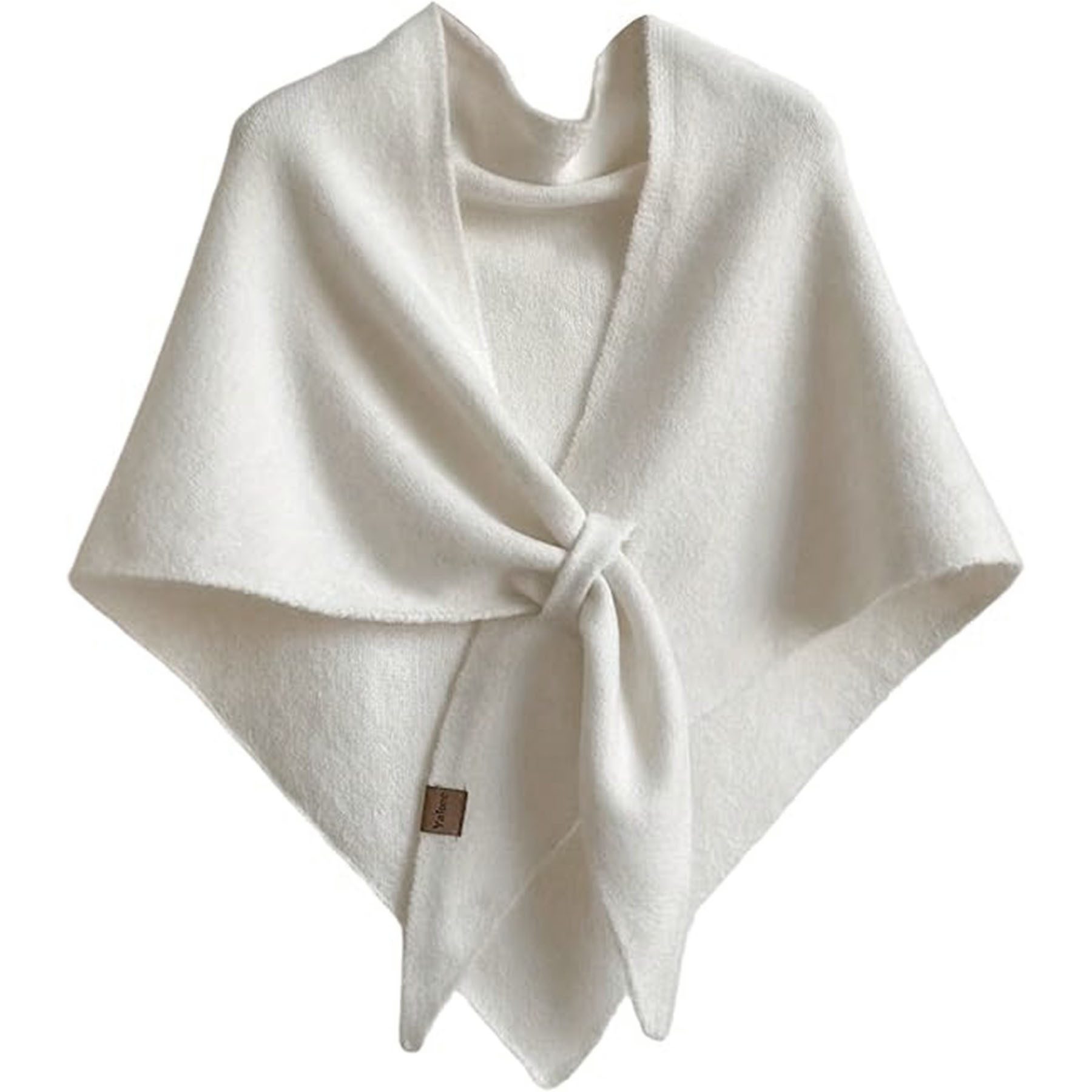 Mutig Dreieckstuch Damen Dreieckstuch aus 100% Kaschmirimitat, Schal, Poncho, Stola, (185 × 75 cm, Kaschmirgefühl ultrweich warm und atmungsaktiv, Elegantes Dreieckstuch mit Schlaufenverschluss für Damen), Ideales Geschenk für Damen zu Weihnachten, Erntedankfest oder Neujahr