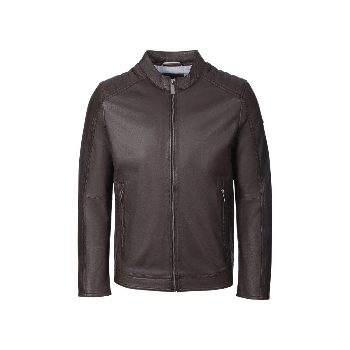 bugatti Lederjacke Amsterdam Herren Bomberjacke, Freizeitjacke, Blazer, Pufferjacke, Übergangsjacke