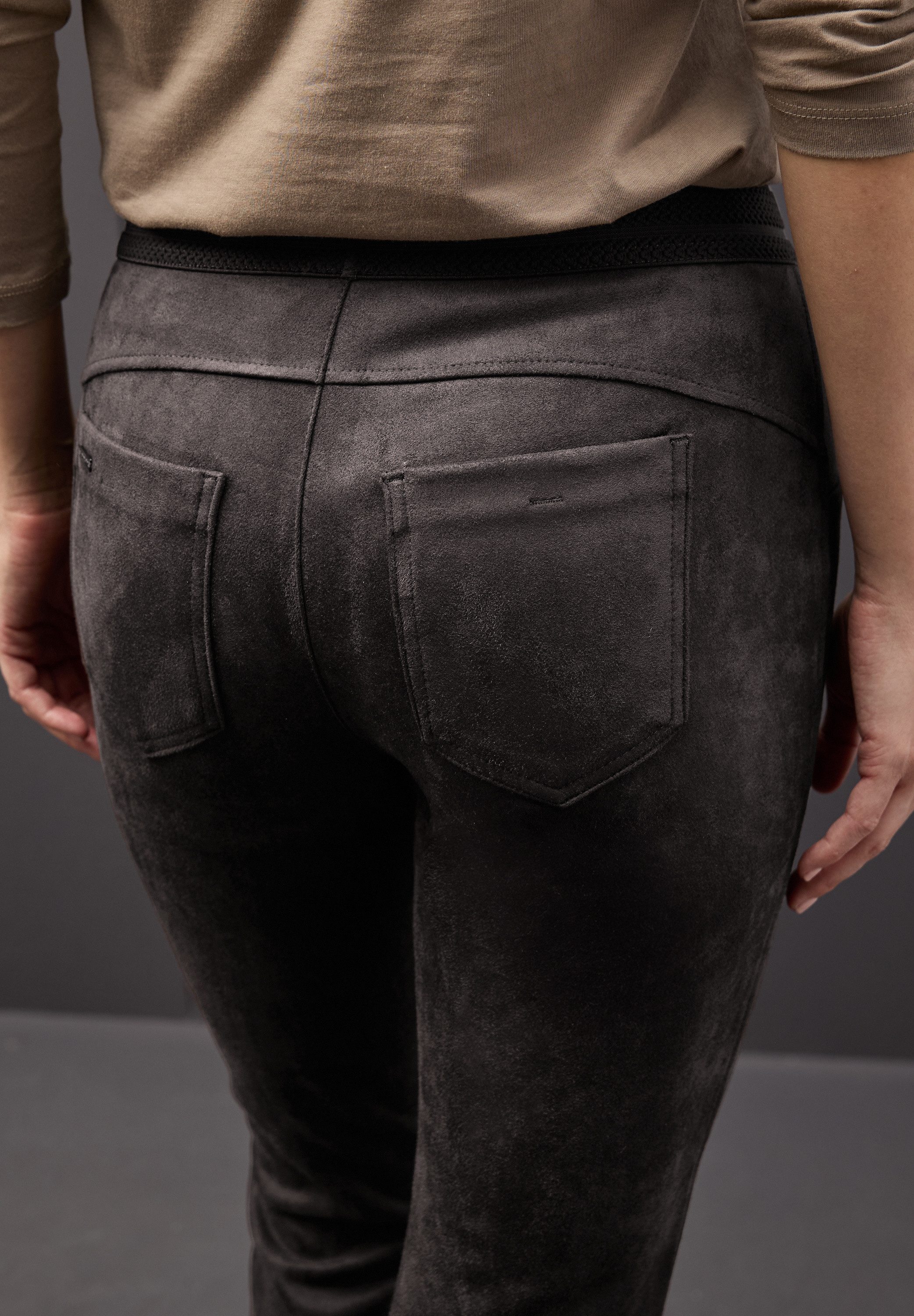 STREET ONE Stoffhose Style Hope mit elastischem Bund