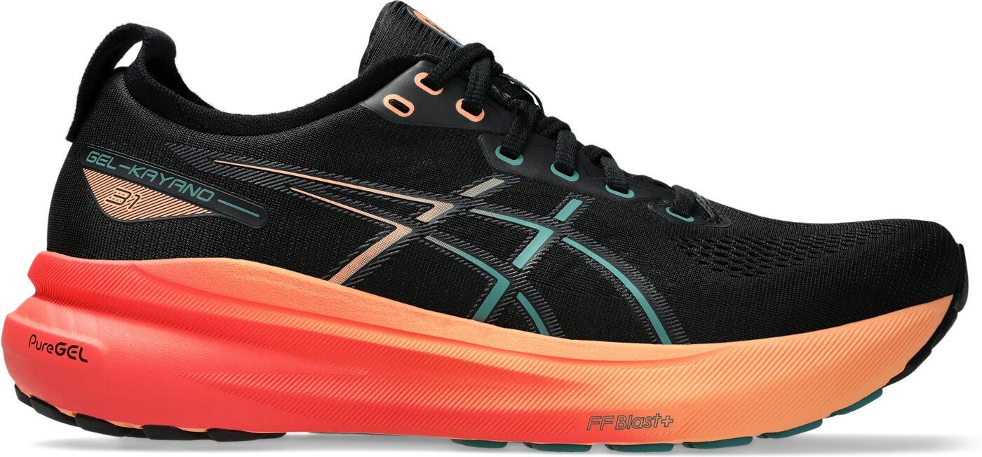 Asics GEL-KAYANO 31 BLACK/RAINY LAKE Laufschuh günstig online kaufen
