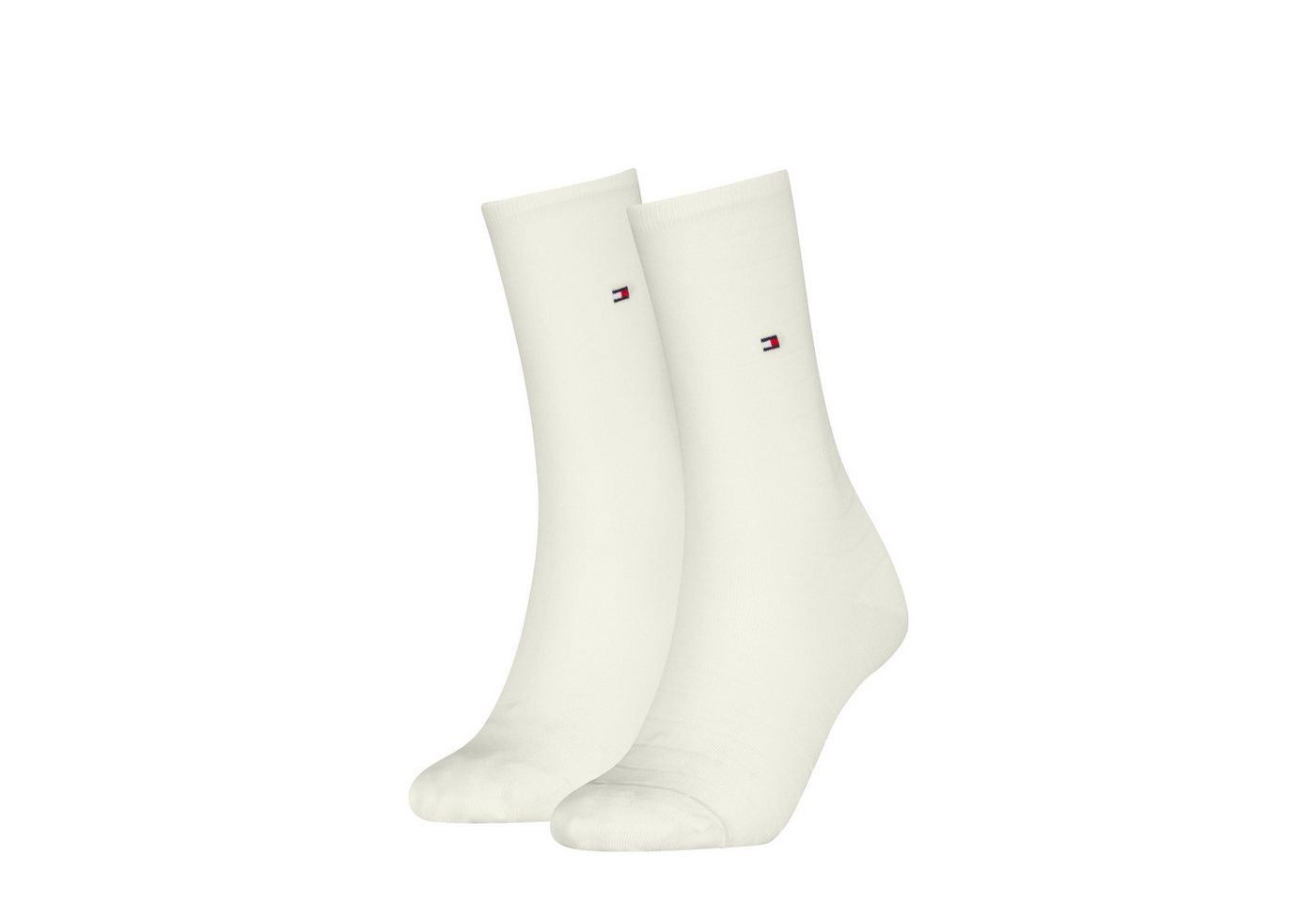 Tommy Hilfiger Socken TH WOMEN SOCK 2P SMALL STRIPE (2-Paar, 2 Paar) mit schmalem Rippenbündchen, meliert, gestreift