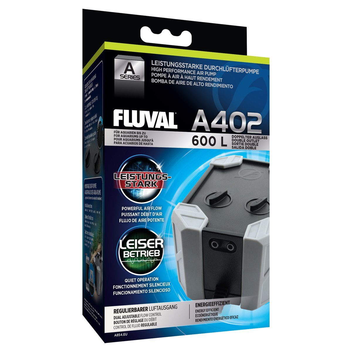 FLUVAL Aquarienpumpe Durchlüfterpumpe Air 402