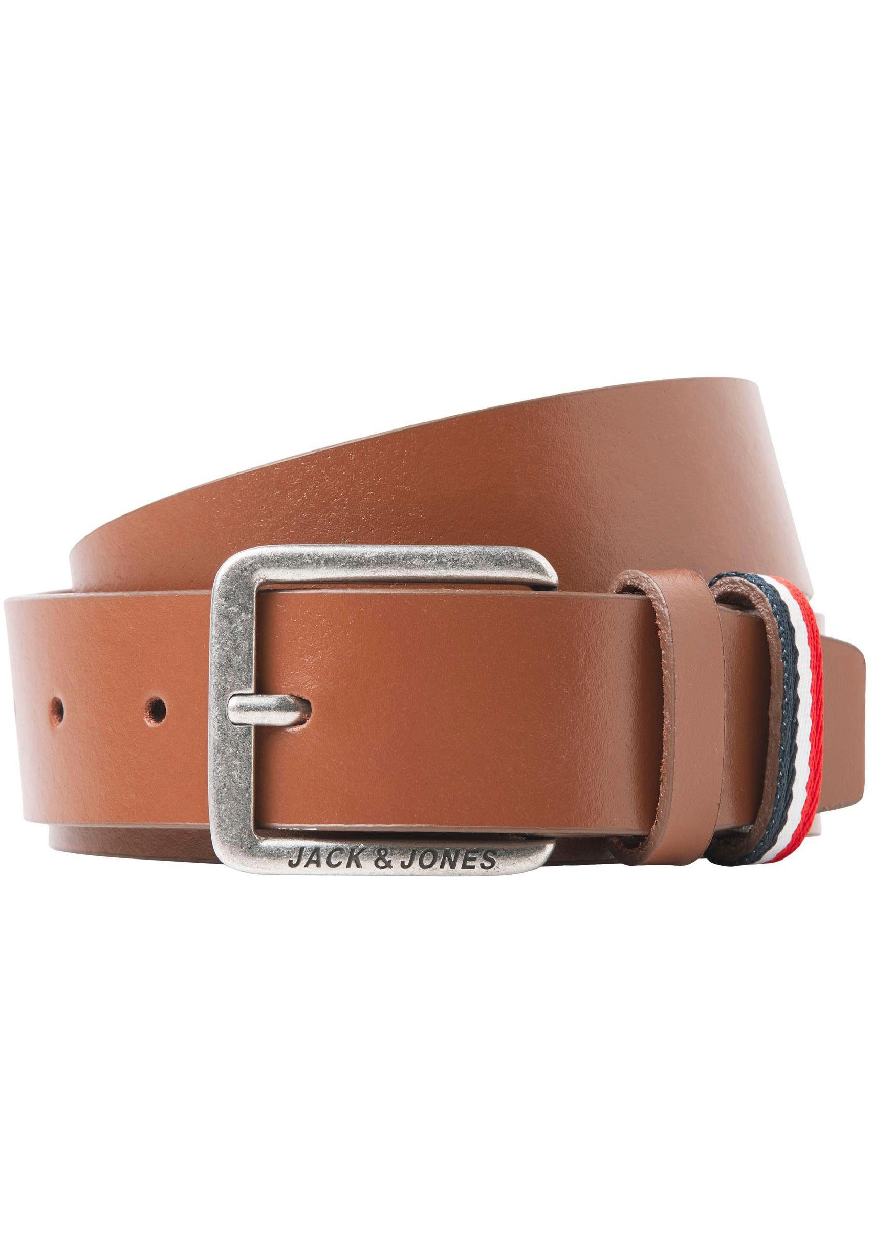 Jack & Jones Ledergürtel JACESPO BELT NOOS