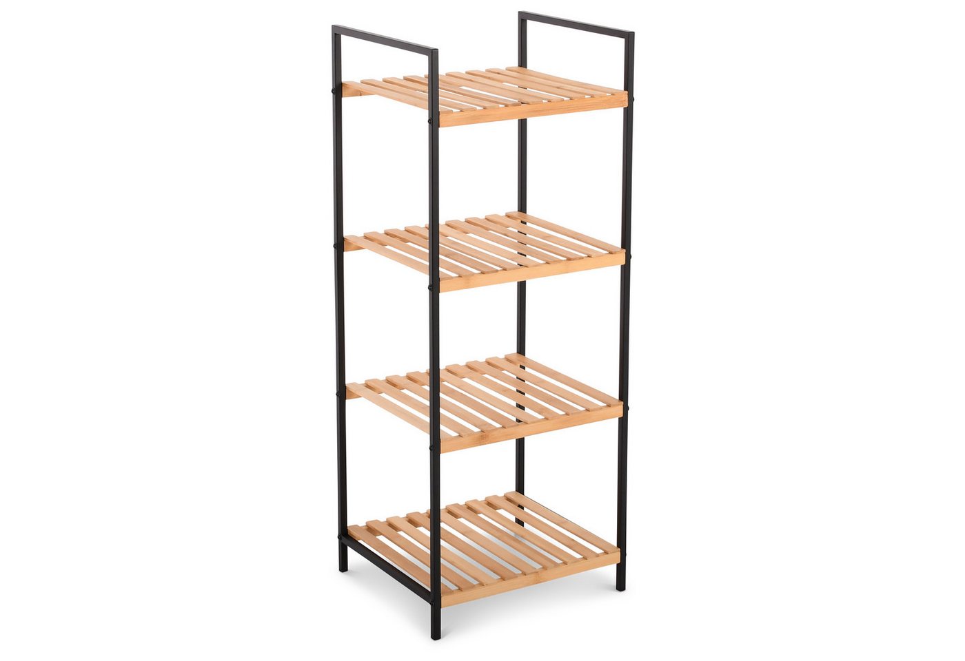Raburg Standregal Küchenregal, Bambus, Kava, 3 Böden, für Flur, Schlafzimmer oder Bad, modernes Design