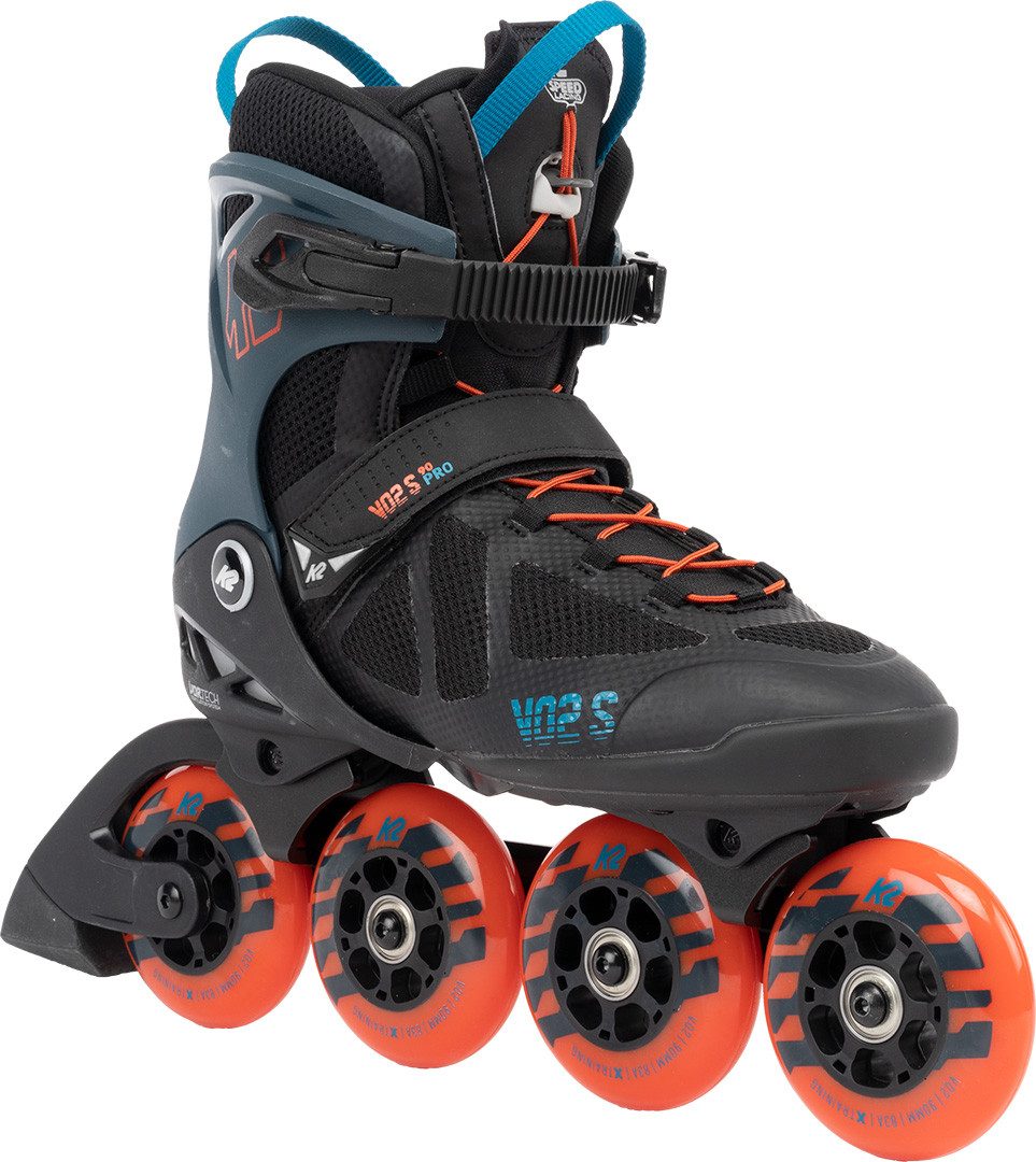 Inlineskates K2 VO2 S 90 Inline Skate black/blue/orange