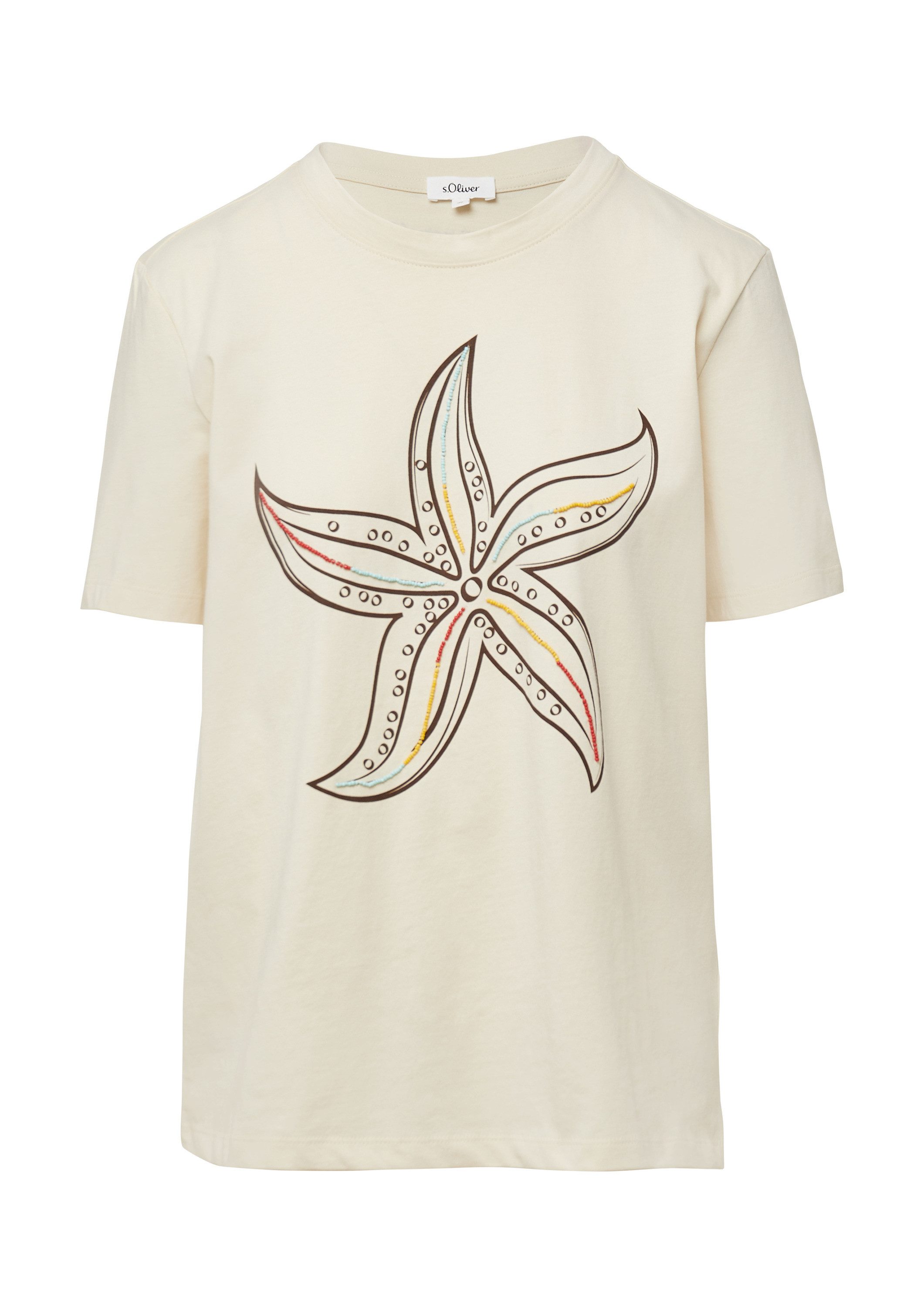 s.Oliver Kurzarmshirt T-Shirt (1-tlg) günstig online kaufen