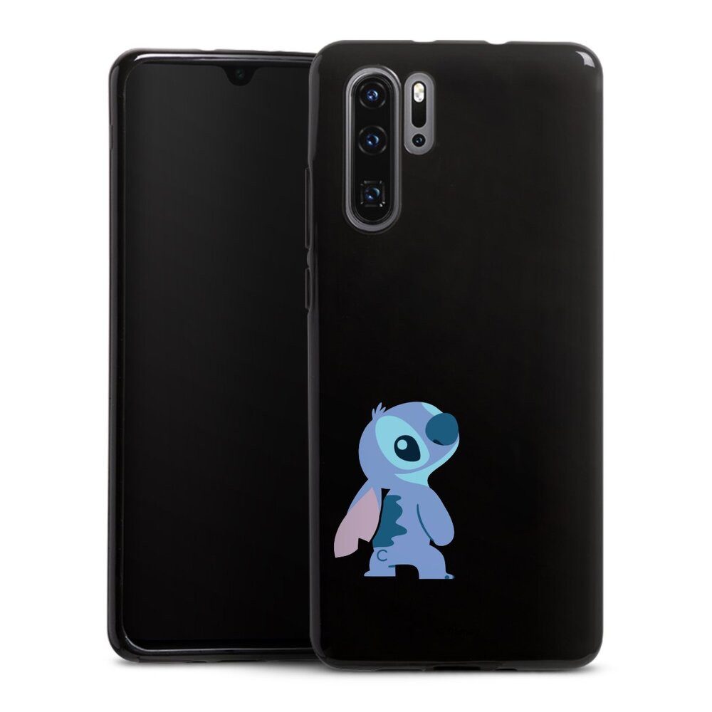 DeinDesign Handyhülle Lilo & Stitch Fanartikel Disney Stitch Smiling, Huawei P30 Pro New Edition Silikon Hülle Bumper Case Handy Schutzhülle