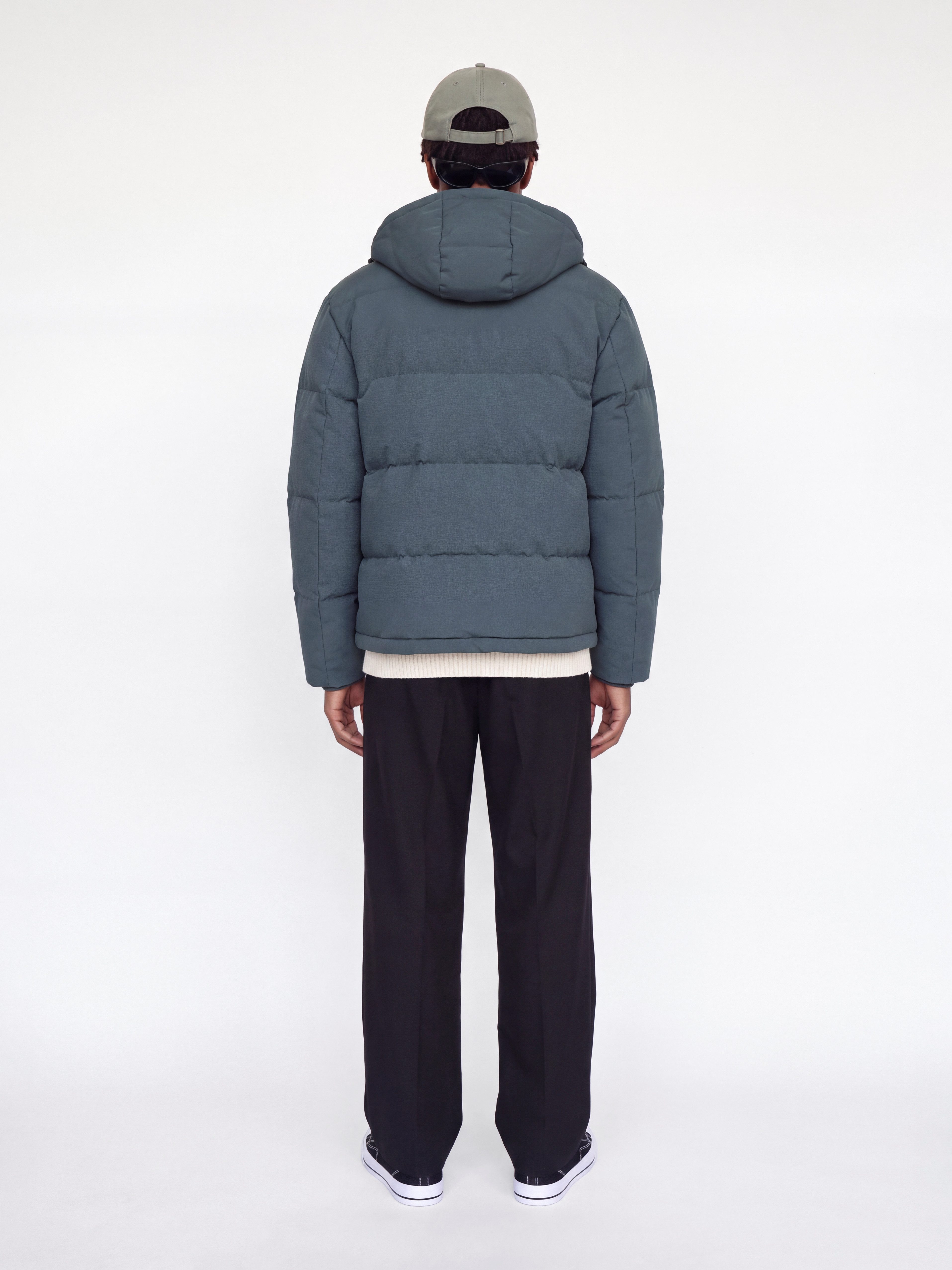 Jack & Jones Steppjacke JJESOHO PUFFER HOOD AW26 SN Kunstfaser, regular fit – Bild 5 von 5