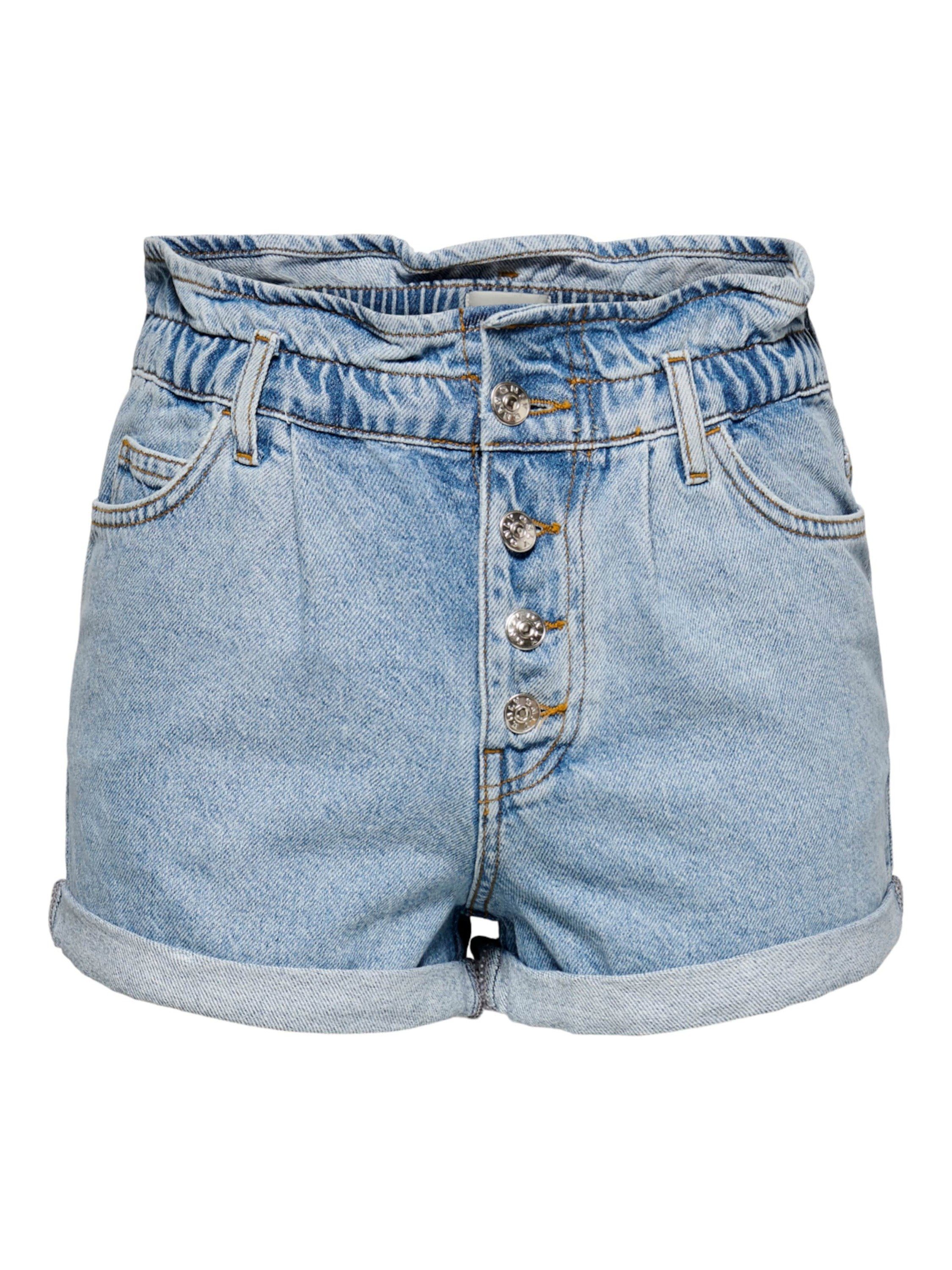 ONLY Jeansshorts ONLCuba (1-tlg) Drapiert/gerafft