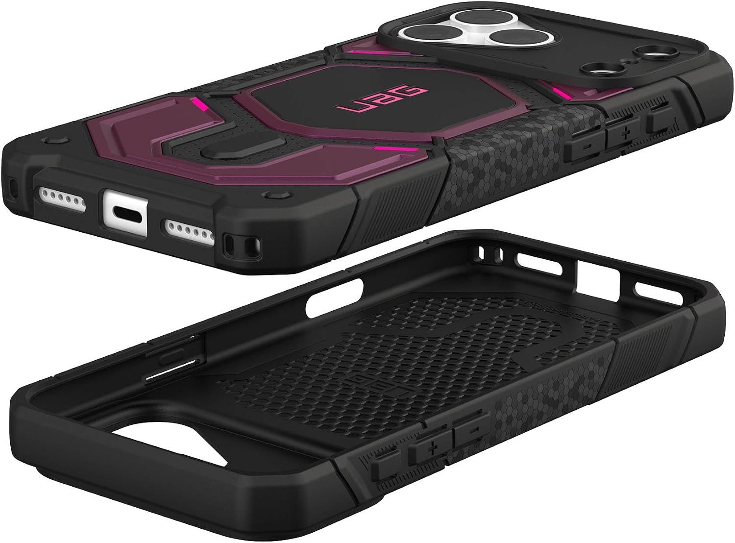 Urban Armor Gear Handyhülle Monarch Pro Case - Apple iPhone 18 Pro Max / iPhone 17 Pro Max Hülle, Premium Materialien, 5fach Falltest nach MIL STD 810G 516.6 – Bild 2 von 5