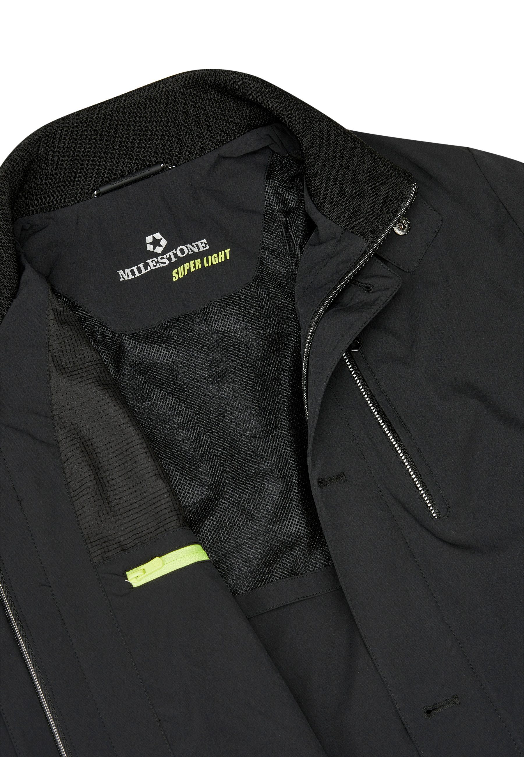 Milestone Fieldjacket MSHarlow aus wasserabweisender und atmungsaktiver Mikrofaser-Stretch