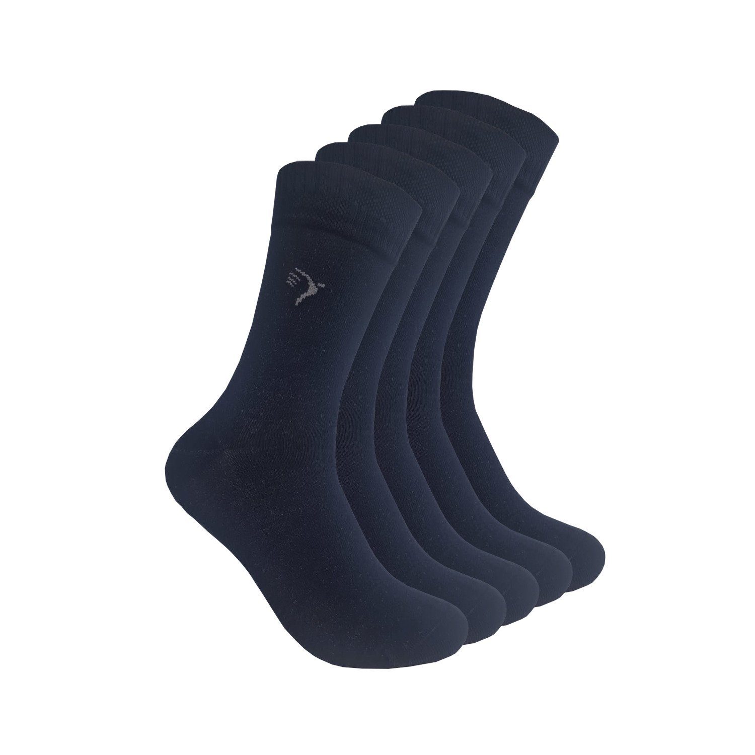 Max Lindner Diabetikersocken Diabetikersocken antibakteriell mit Silber – 5 Paar ohne Gummibund (5-Paar) Komfortbund (ohne Gummi)