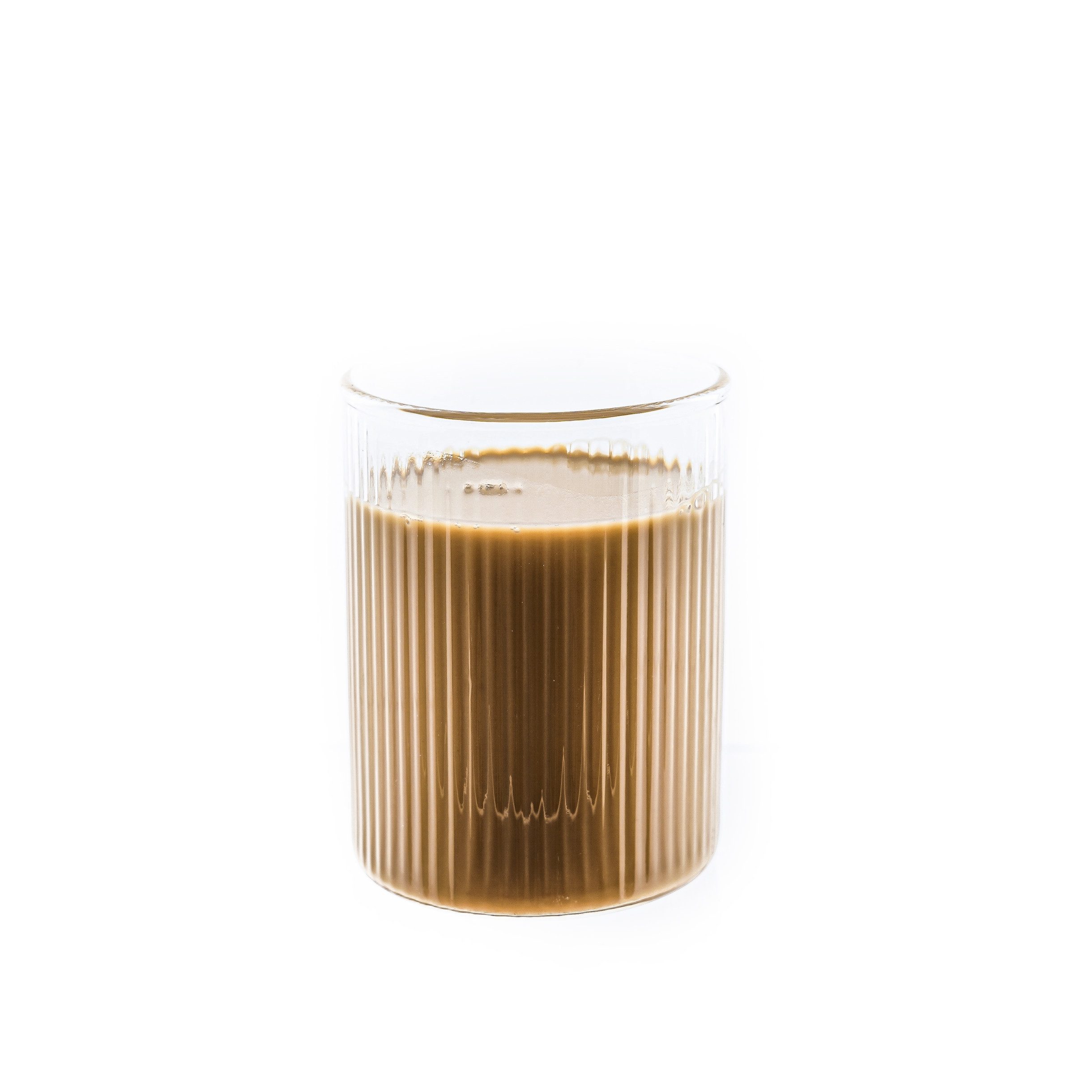 Gläser-Set Mulex Gläser-Set Latte Macchiato Gläser Riffle Design 300 ml